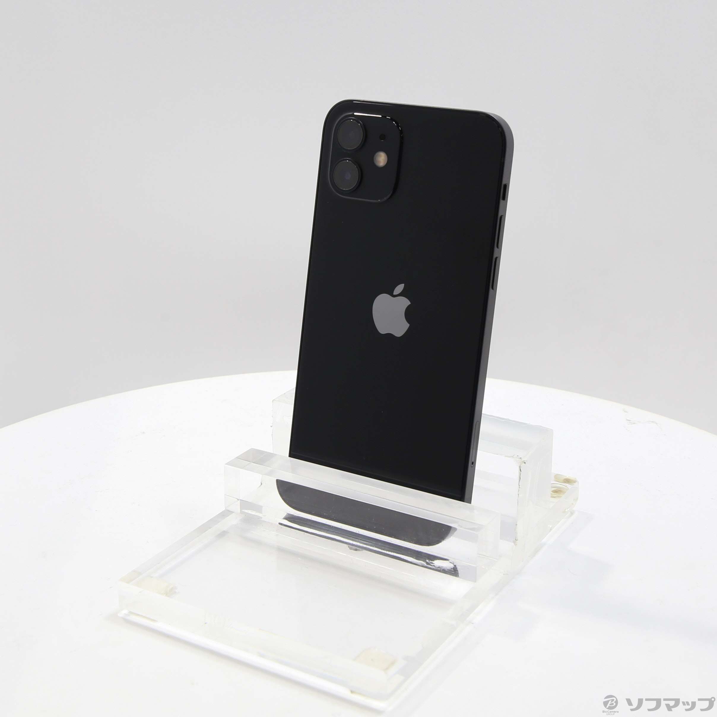 中古】iPhone12 128GB ブラック MGHU3J／A SIMフリー [2133053235704