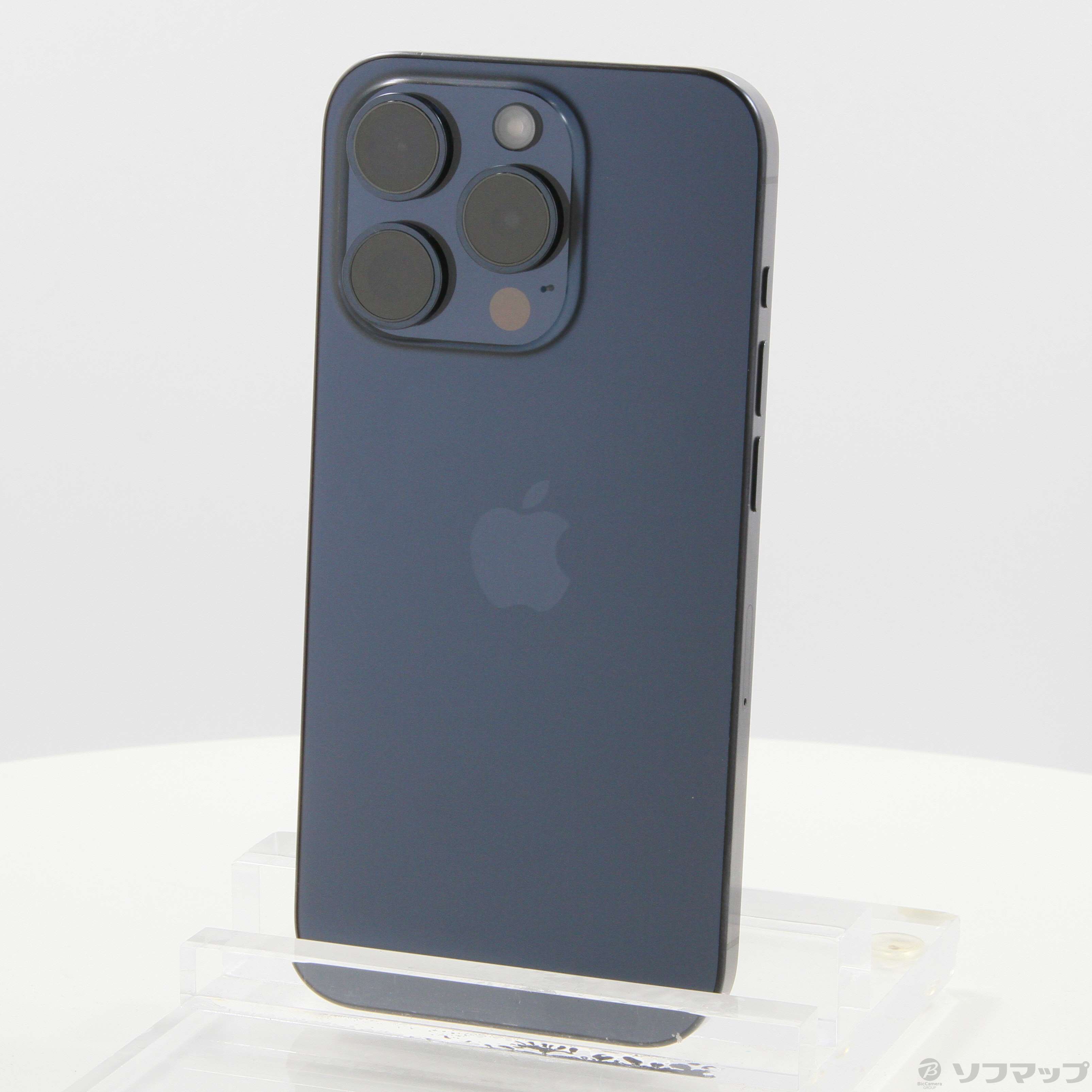 【中古】iPhone15 Pro 128GB ブルーチタニウム MTUA3J／A SIM ...