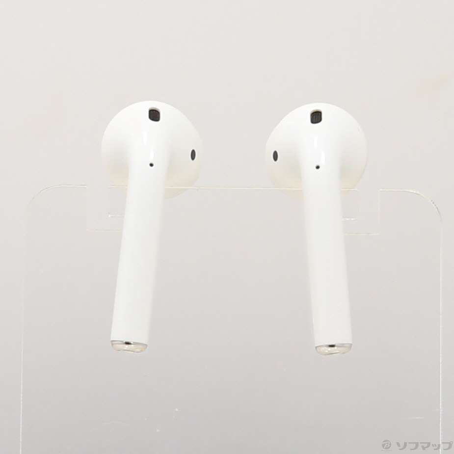 中古】AirPods 第2世代 with Charging Case MV7N2J／A バッテリー劣化