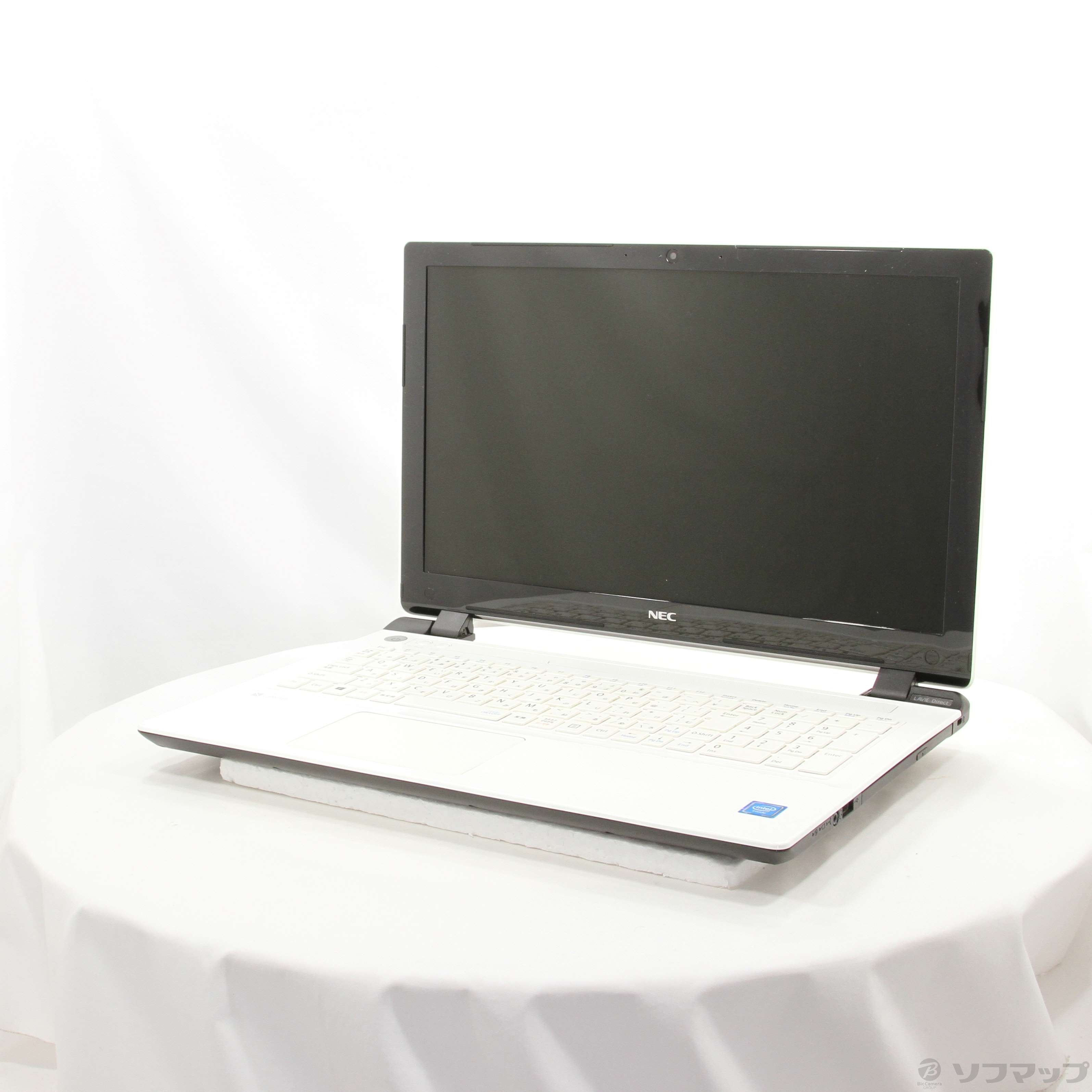 中古】LAVIE Direct NS PC-GN17CJSA7 〔Windows 10〕 ［Celeron 3215U (1.7GHz)／4GB／HDD500GB／15.6インチワイド］  [2133053490073] - 法人専用リコレ！|ソフマップの法人専用中古通販サイト