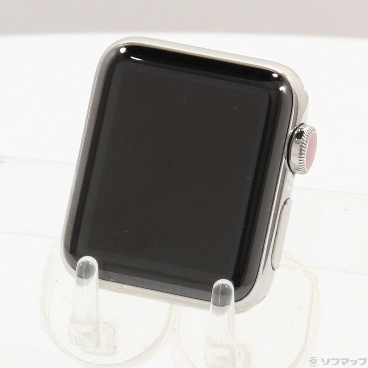 中古】Apple Watch Series 3 GPS + Cellular 38mm ステンレススチール 