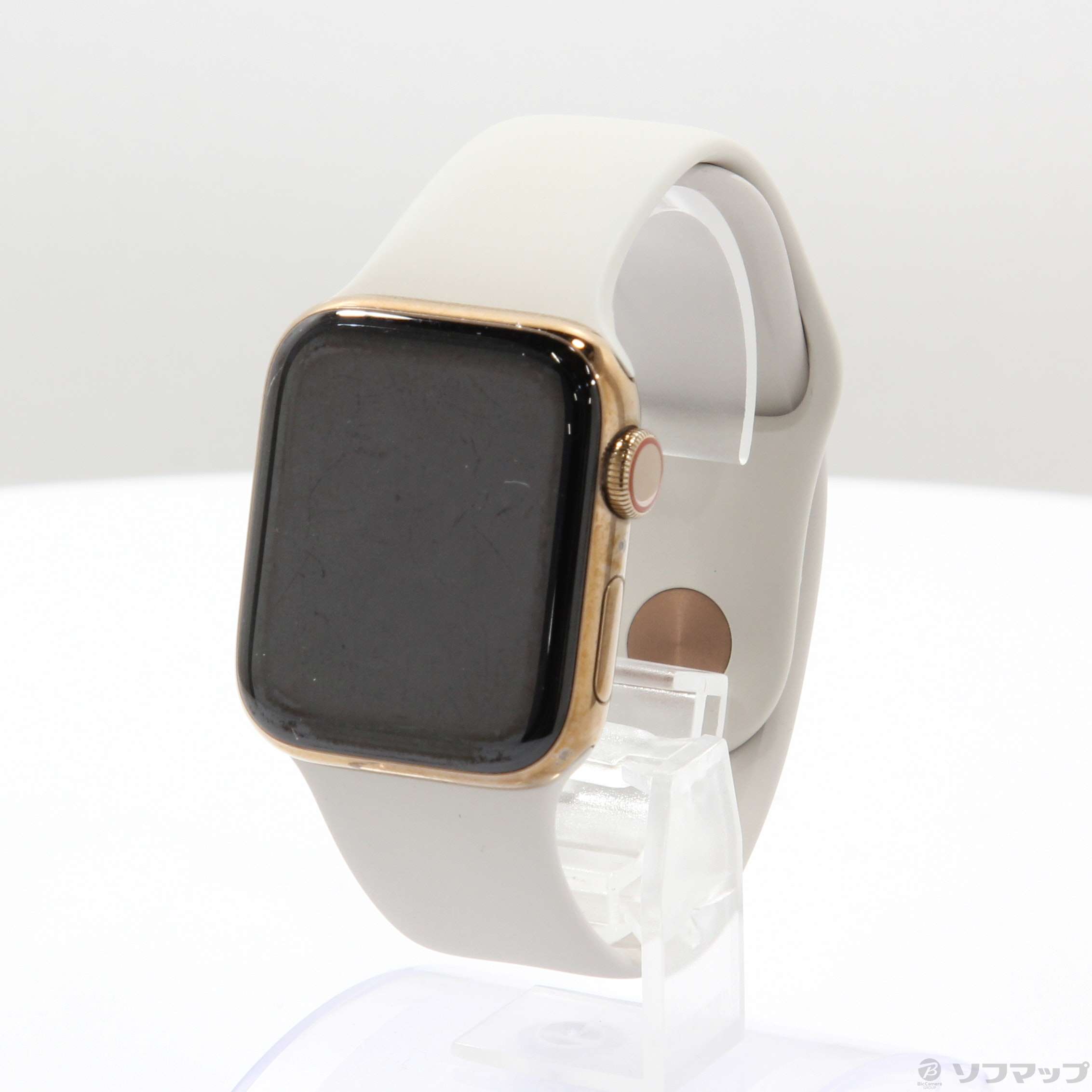 【中古】Apple Watch Series 4 GPS + Cellular 40mm ゴールドステンレススチールケース ストーンスポーツバンド  [2133053610594] - リコレ！|ビックカメラグループ ソフマップの中古通販サイト