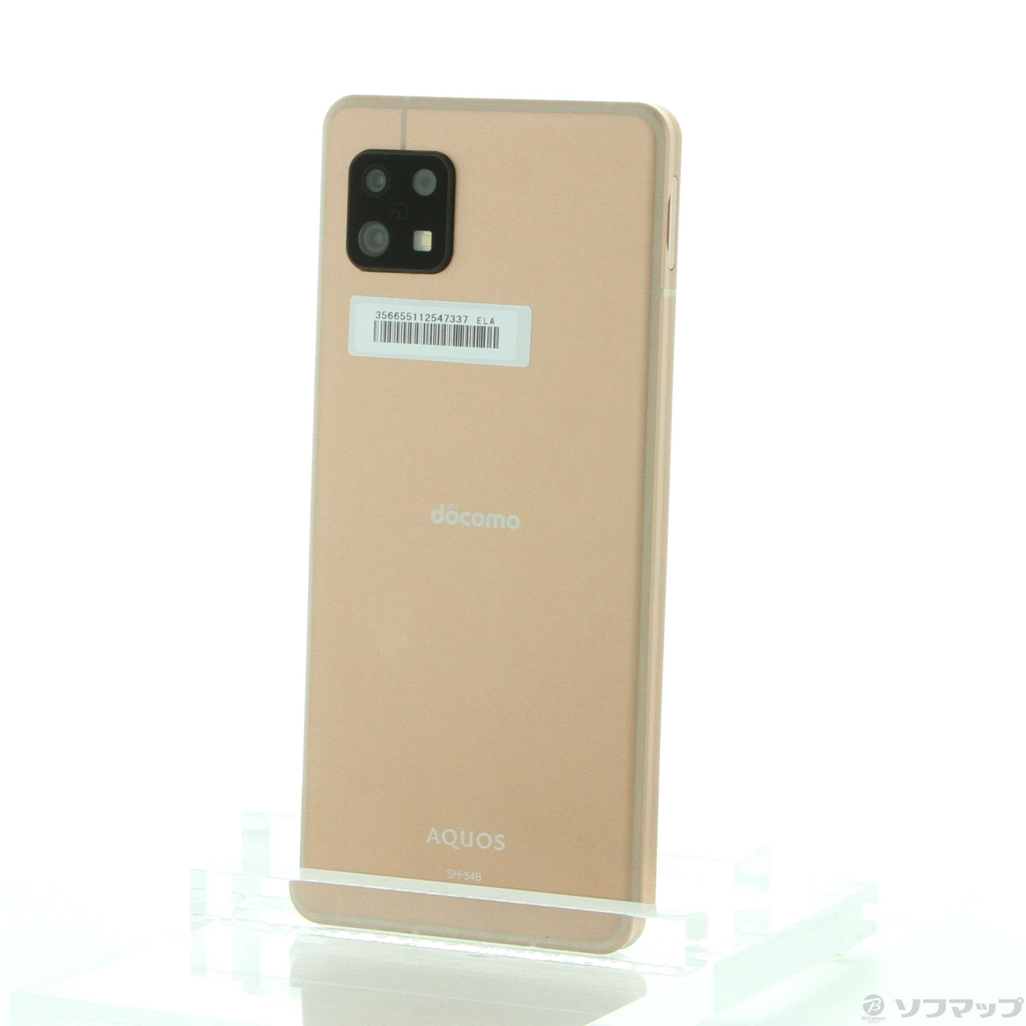 AQUOS sense6 64GB ライトカッパー SH-54B docomoロック解除SIMフリー