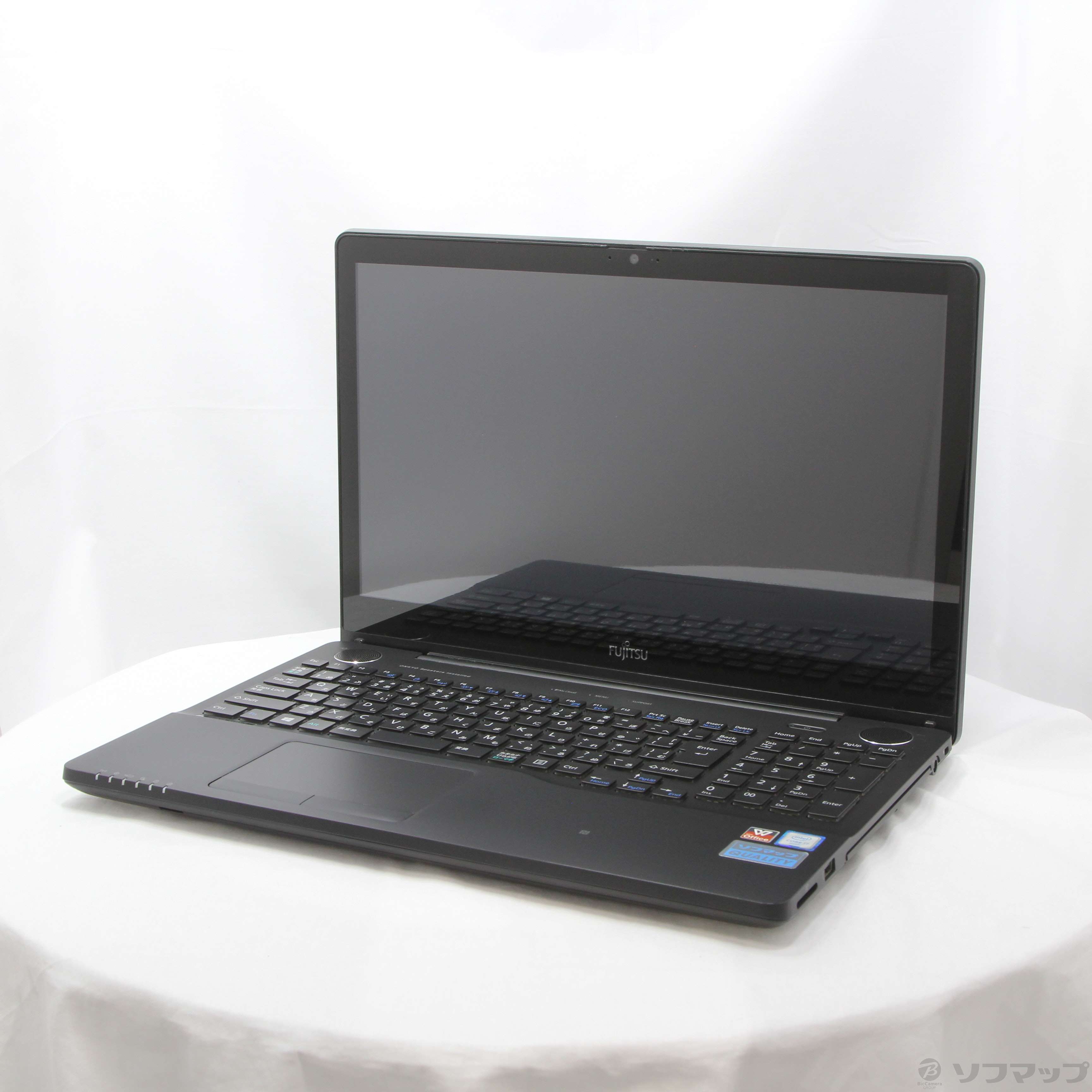 中古】LIFEBOOK AH78／Y FMVA78YBZ シャイニーブラック 〔Windows 10〕 ［Core i7 6700HQ  (2.6GHz)／16GB／ハイブリッドHDD1TB／15.6インチワイド］ [2133053696161] - リコレ！|ビックカメラグループ  ソフマップの中古通販サイト