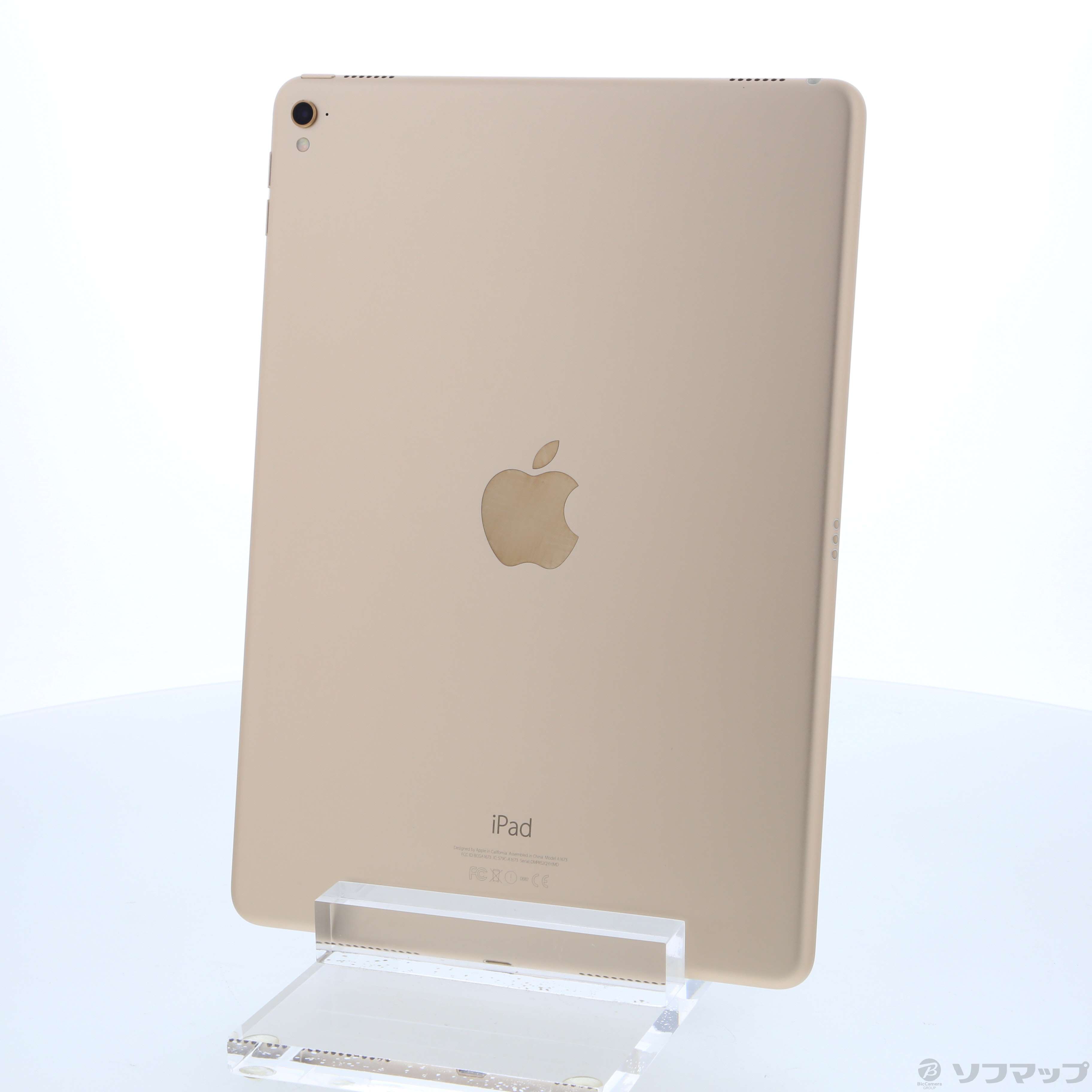 中古】iPad Pro 9.7インチ 32GB ゴールド MLMQ2J／A Wi-Fi ［9.7インチ 