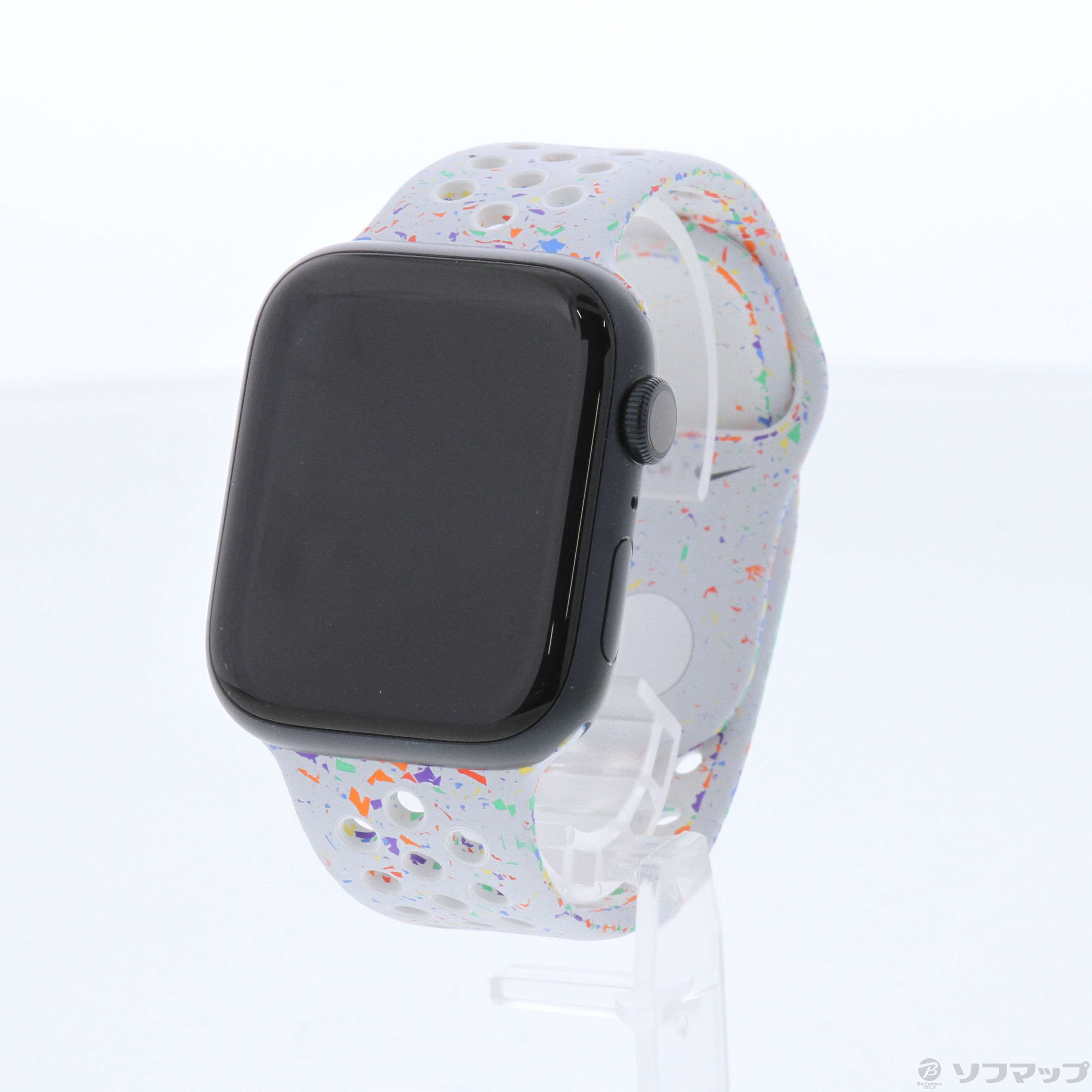 中古】Apple Watch Series 9 GPS 45mm ミッドナイトアルミニウムケース 