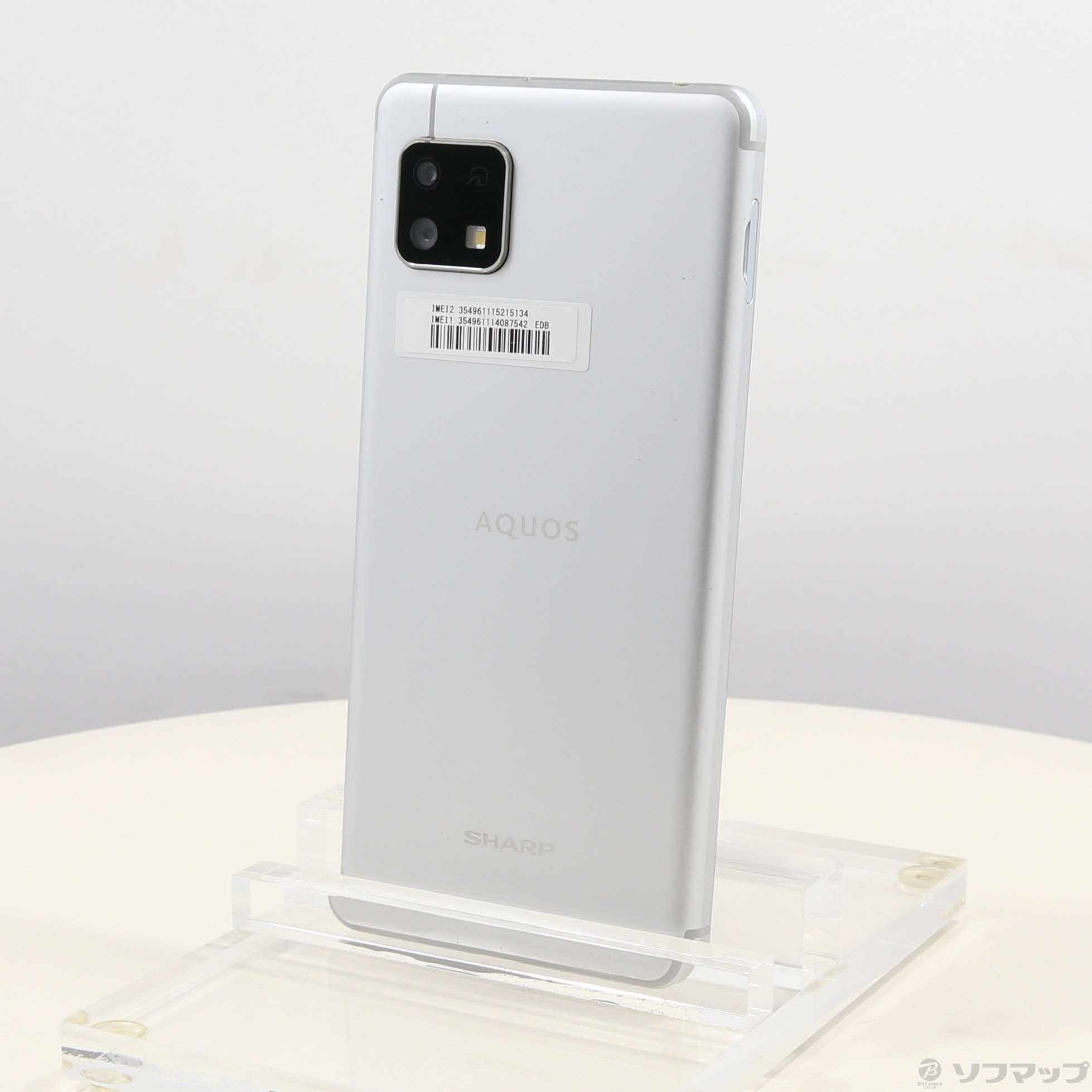 【中古】AQUOS sense4 lite 楽天版 64GB シルバー SH-RM15 SIMフリー [2133054080341] -  リコレ！|ビックカメラグループ ソフマップの中古通販サイト