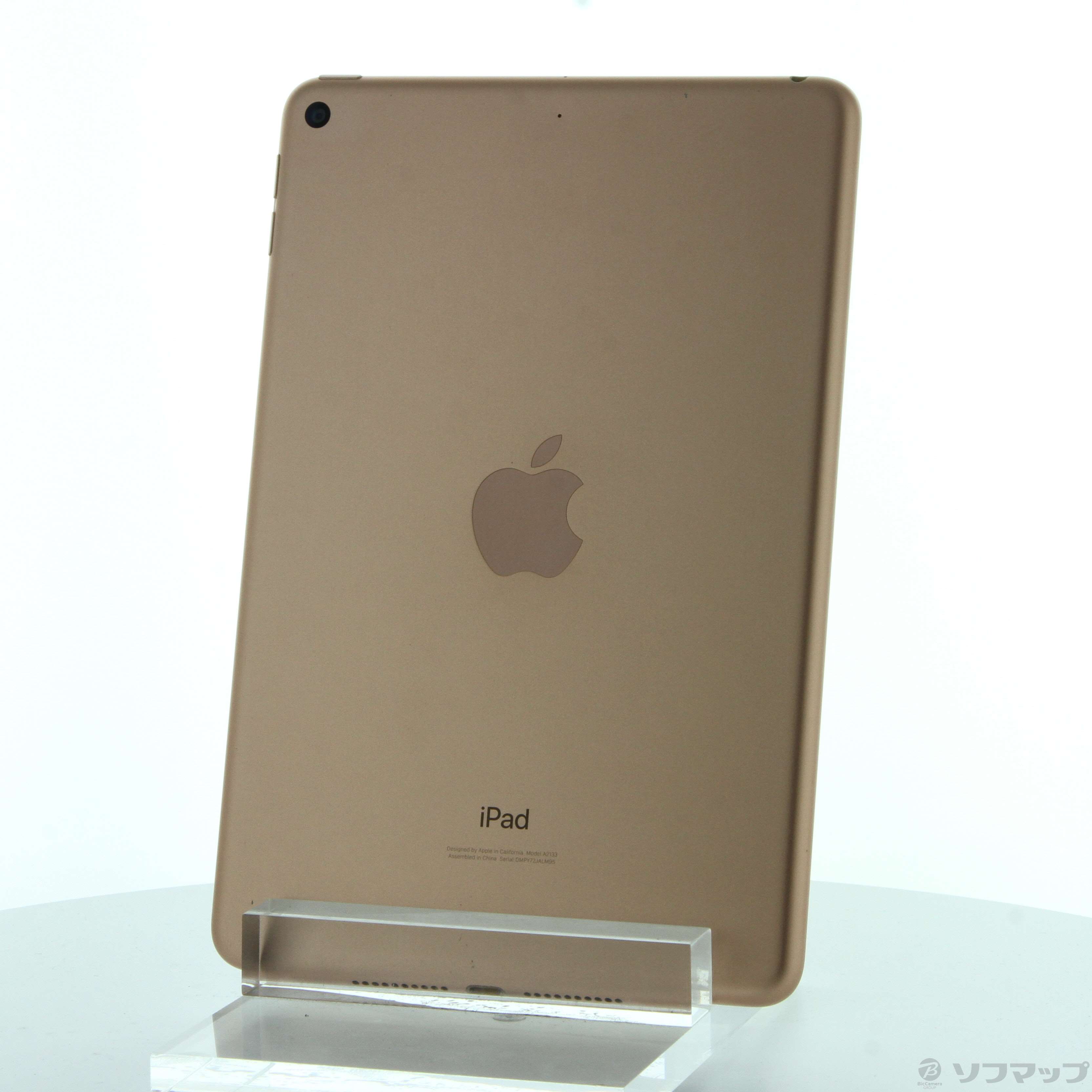 中古】iPad mini 第5世代 64GB ゴールド MUQY2J／A Wi-Fi 