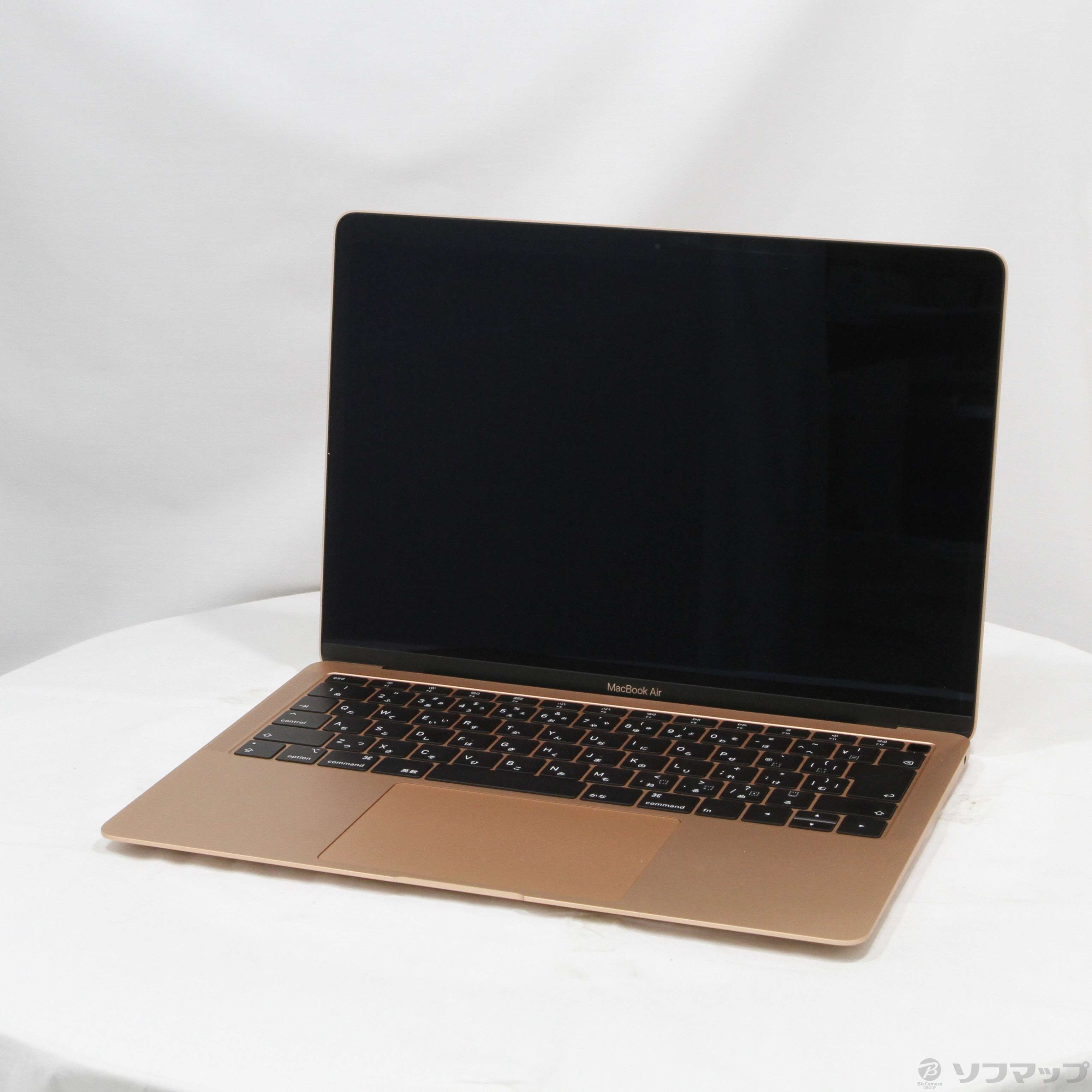 中古】MacBook Air 13.3-inch Late-2018 MREF2J／A Core_i5 1.6GHz 8GB SSD256GB  ゴールド 〔OS無し〕 [2133054179373] - リコレ！|ビックカメラグループ ソフマップの中古通販サイト