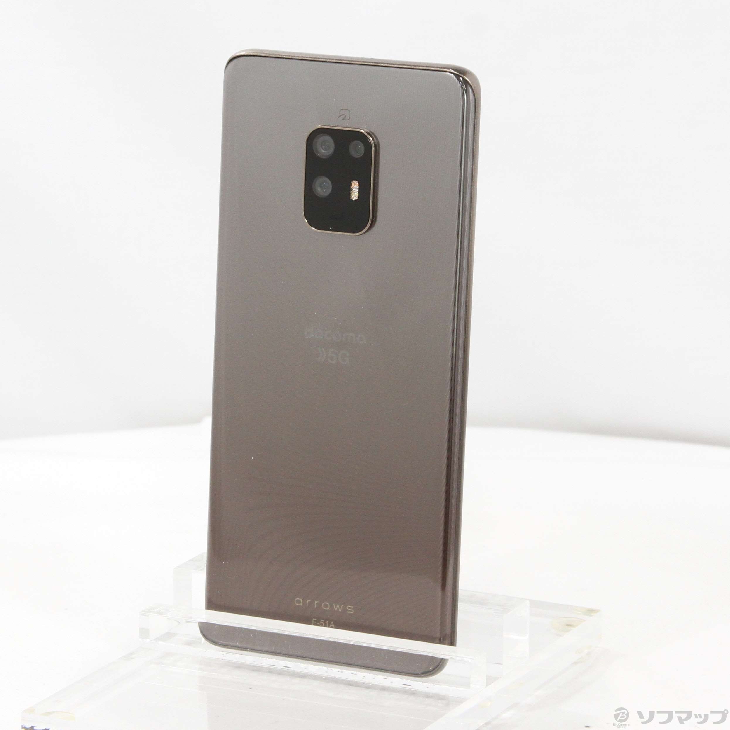 中古】arrows 5G 128GB チタニウムシルバー F-51A docomoロック解除SIMフリー [2133054272067] -  リコレ！|ビックカメラグループ ソフマップの中古通販サイト