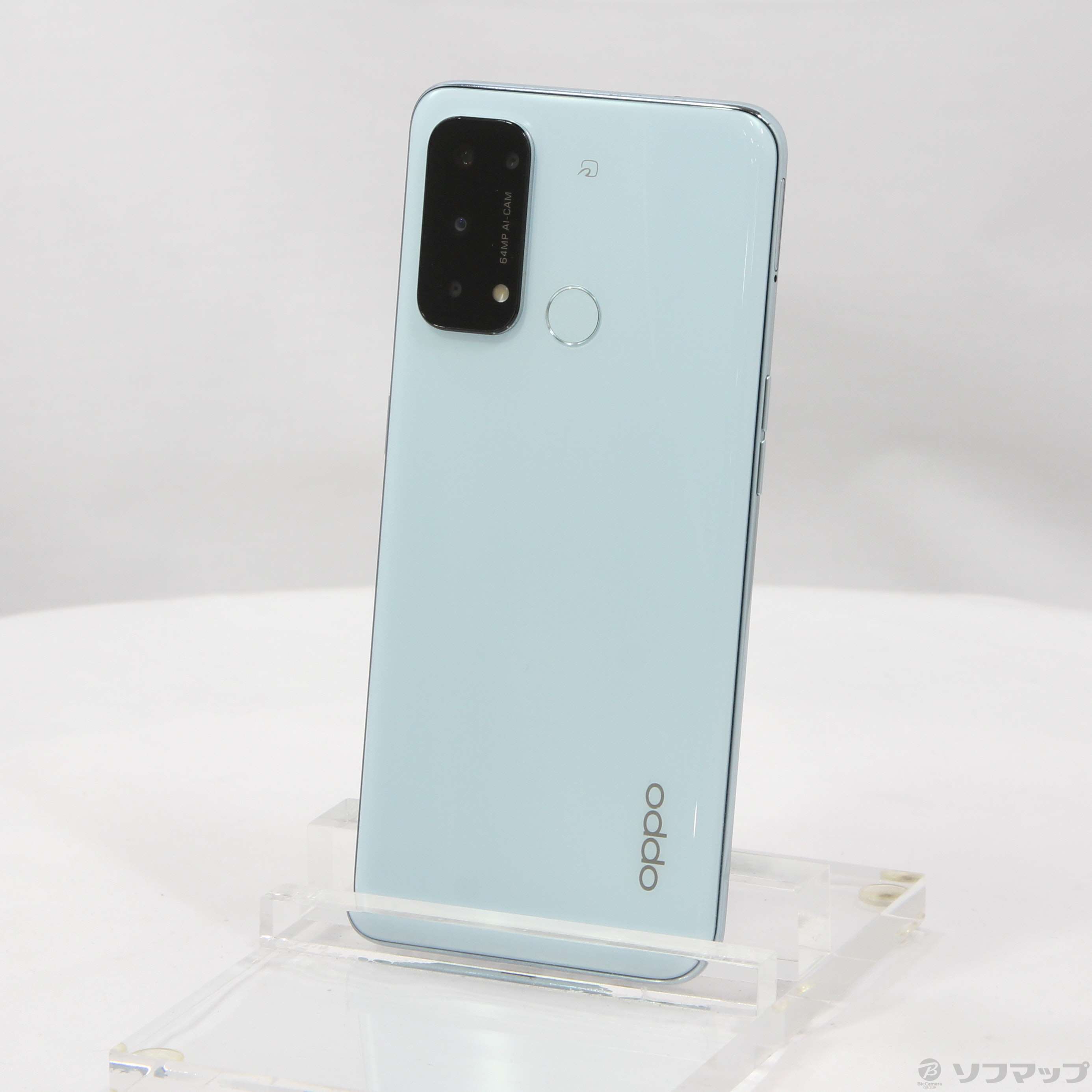 OPPO Reno5A SIMフリー版 邪魔くさくっ アイスブルー 新品未開封