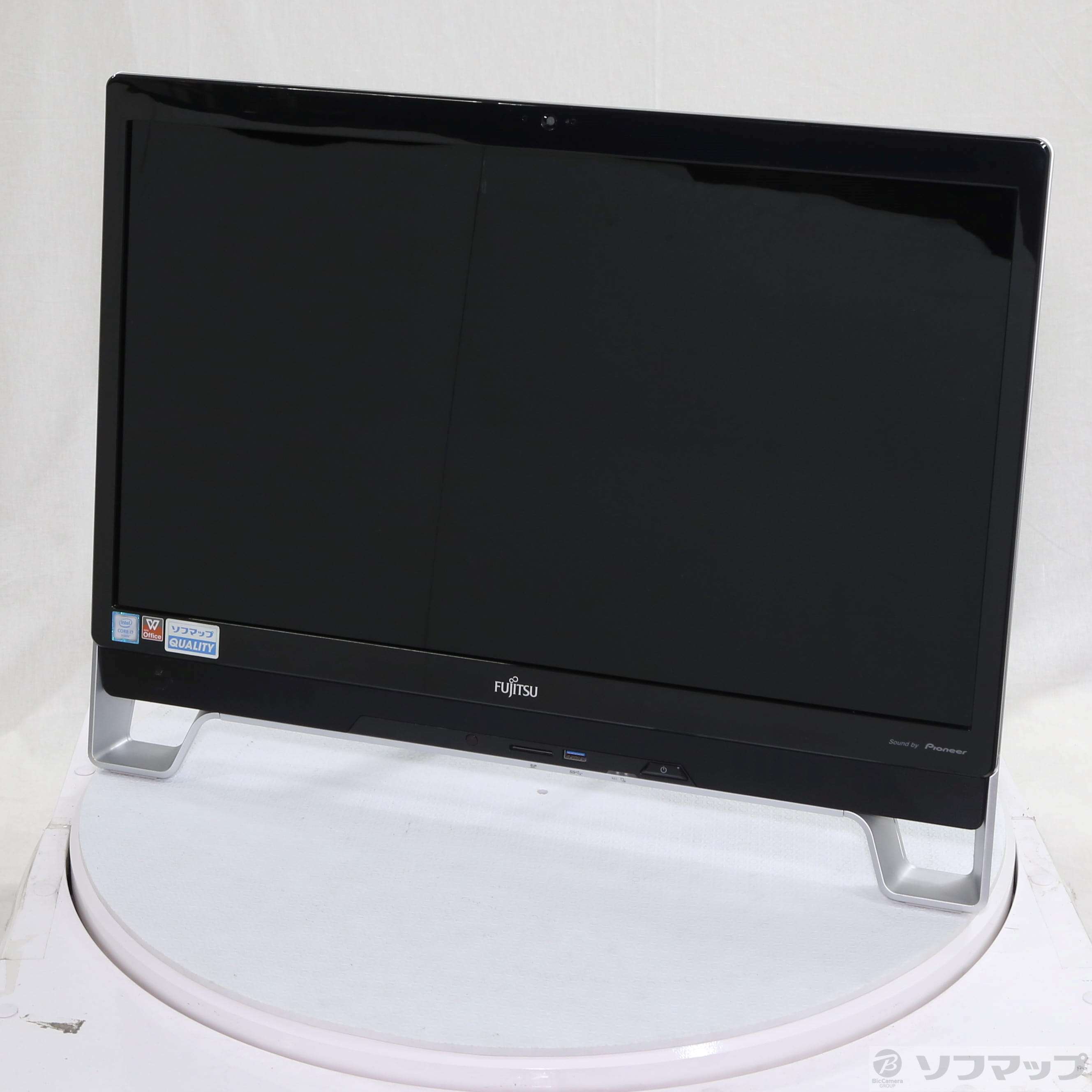 【中古】ESPRIMO FH77／XD FMVF77XDB オーシャンブラック 〔Windows 10〕 ［Core-i7-6700T  (2.8GHz)／16GB／HDD2TB／23インチワイド］ [2133054437121] - リコレ！|ビックカメラグループ ソフマップの中古 通販サイト