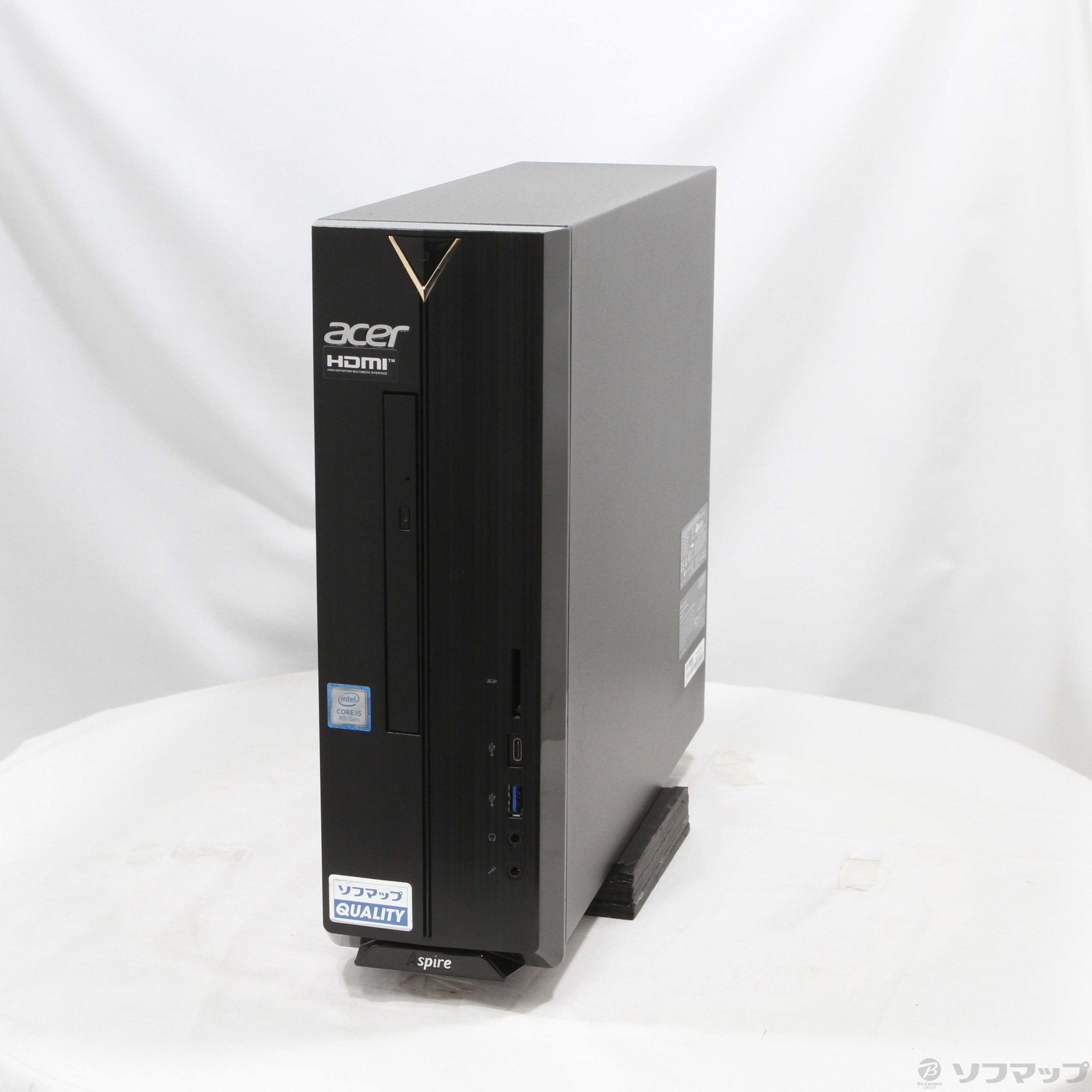 Aspire X XC-886-F58F ブラック ［Core-i5-9400 (2.9GHz)／16GB／HDD0GB／］