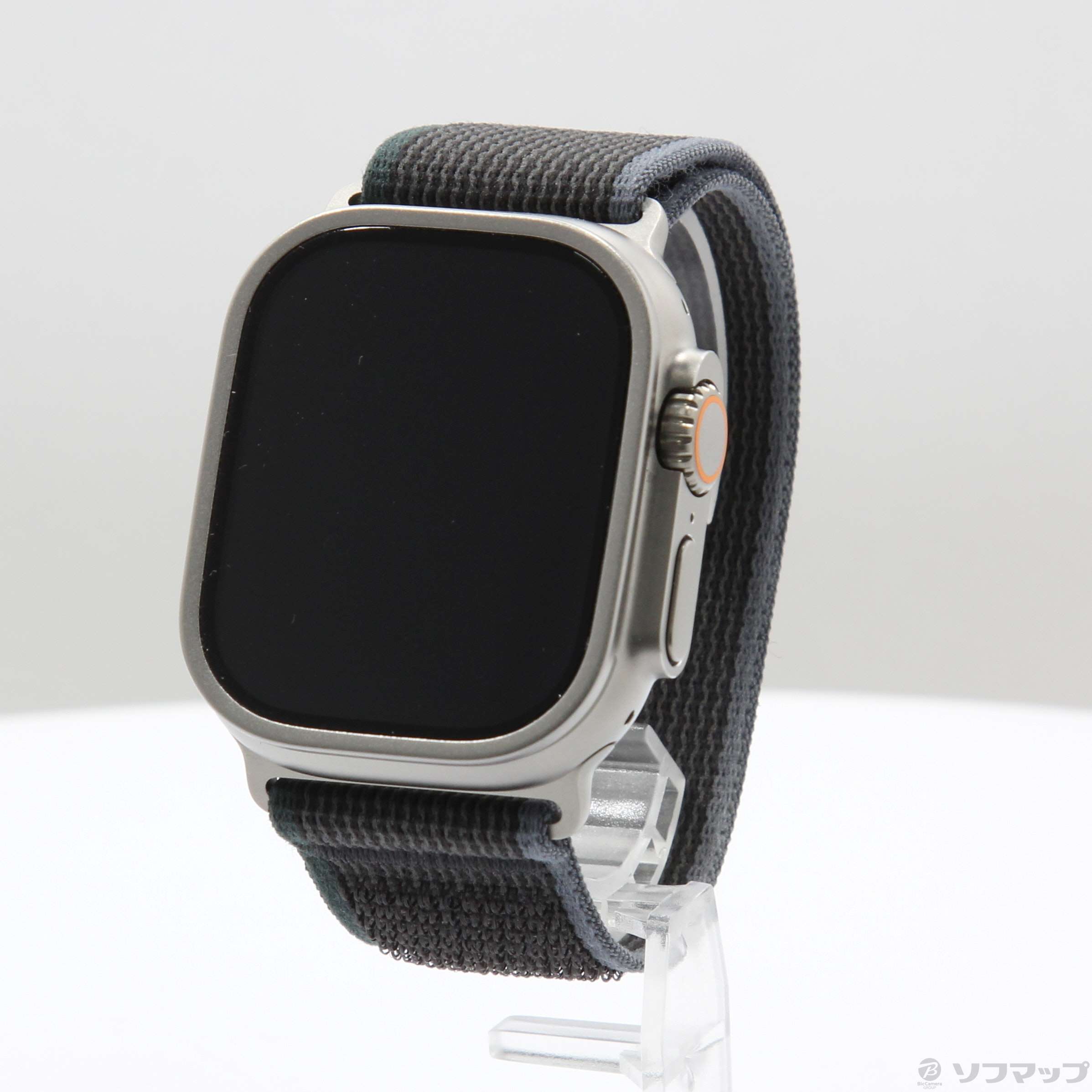 【中古】Apple Watch Ultra 2 GPS + Cellular 49mm チタニウムケース ブルー／ブラックトレイルループ  [2133054486471] - リコレ！|ビックカメラグループ ソフマップの中古通販サイト