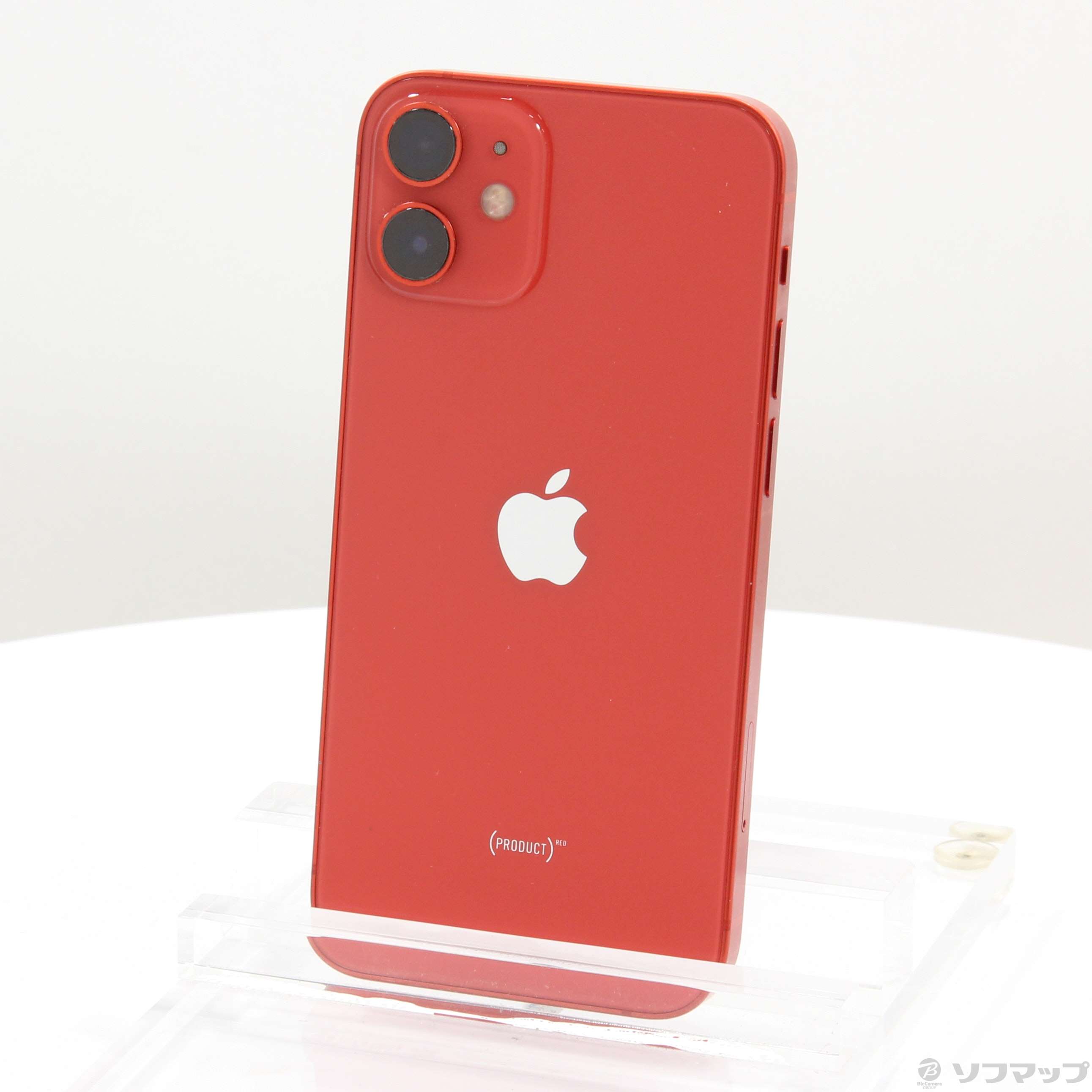 【中古】iPhone12 mini 64GB プロダクトレッド MGAE3J／A SIM 