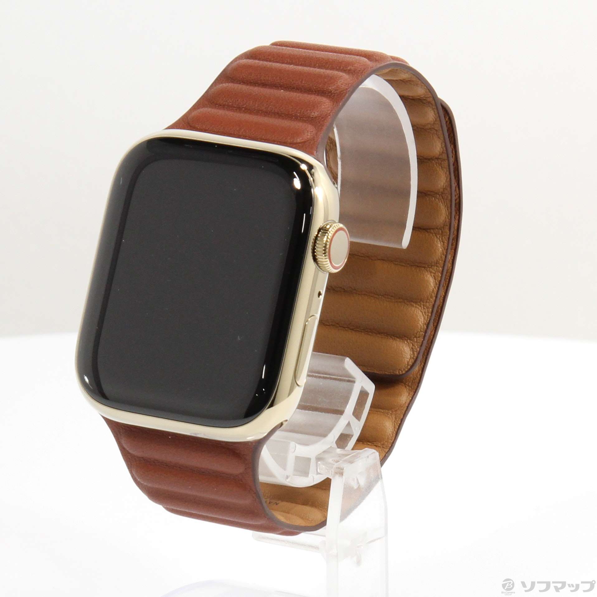 Apple Watch Series 9 (GPS + Cellularモ‍デ‍ル) - 45mmゴールドステンレススチールケースとクレイスポーツバンド  - S/Mを購入 - Apple（日本） さん