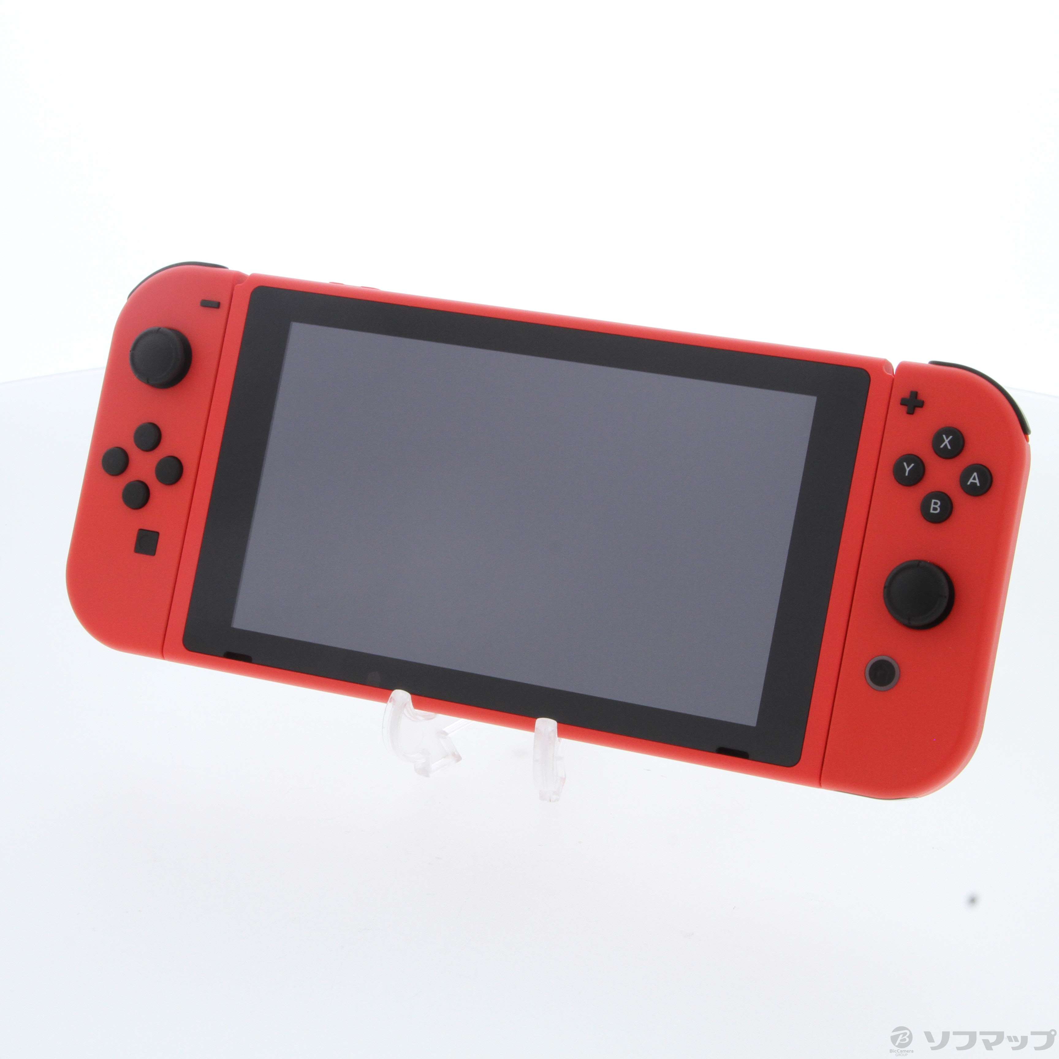 中古】Nintendo Switch マリオレッド×ブルー セット [2133054790882 