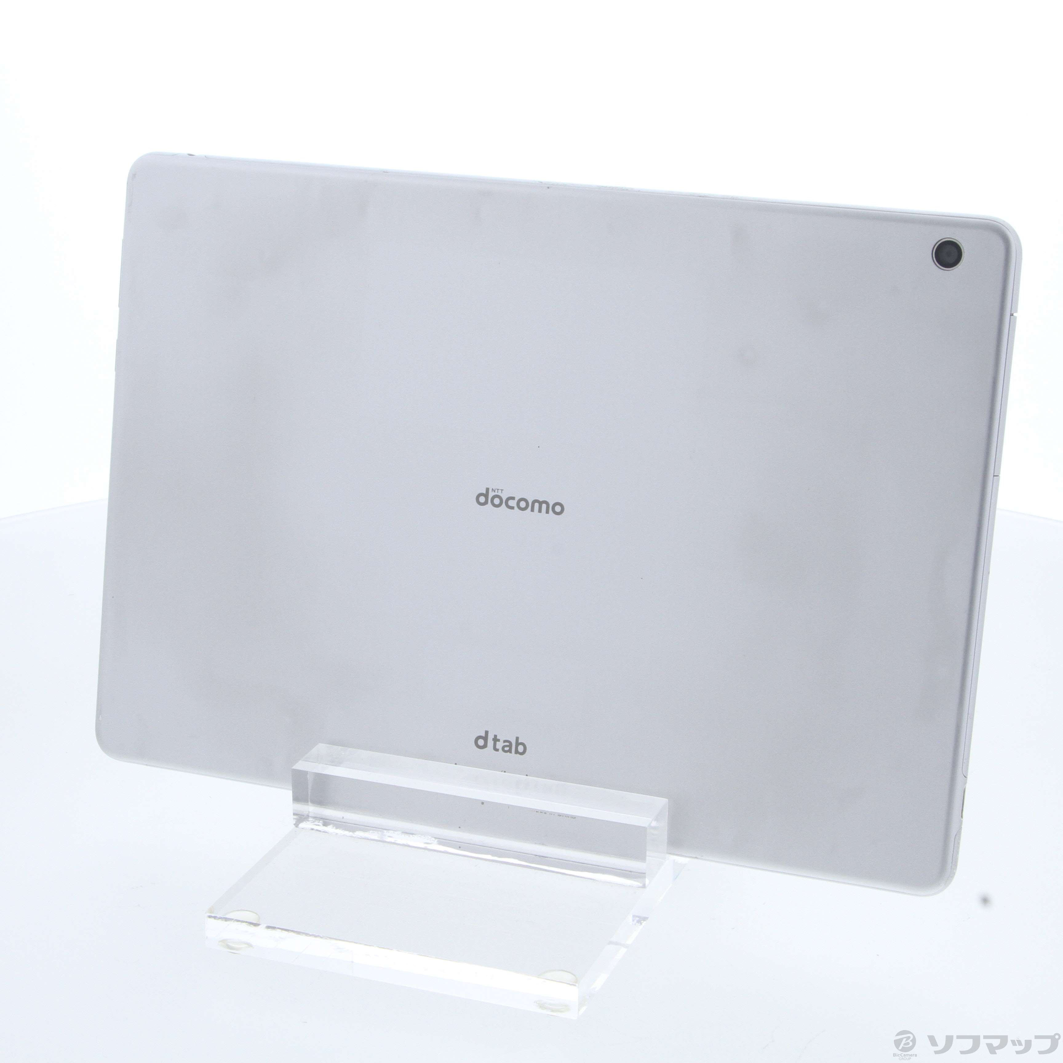 中古】docomo dtab 32GB シルバー d-01k docomo [2133054836320