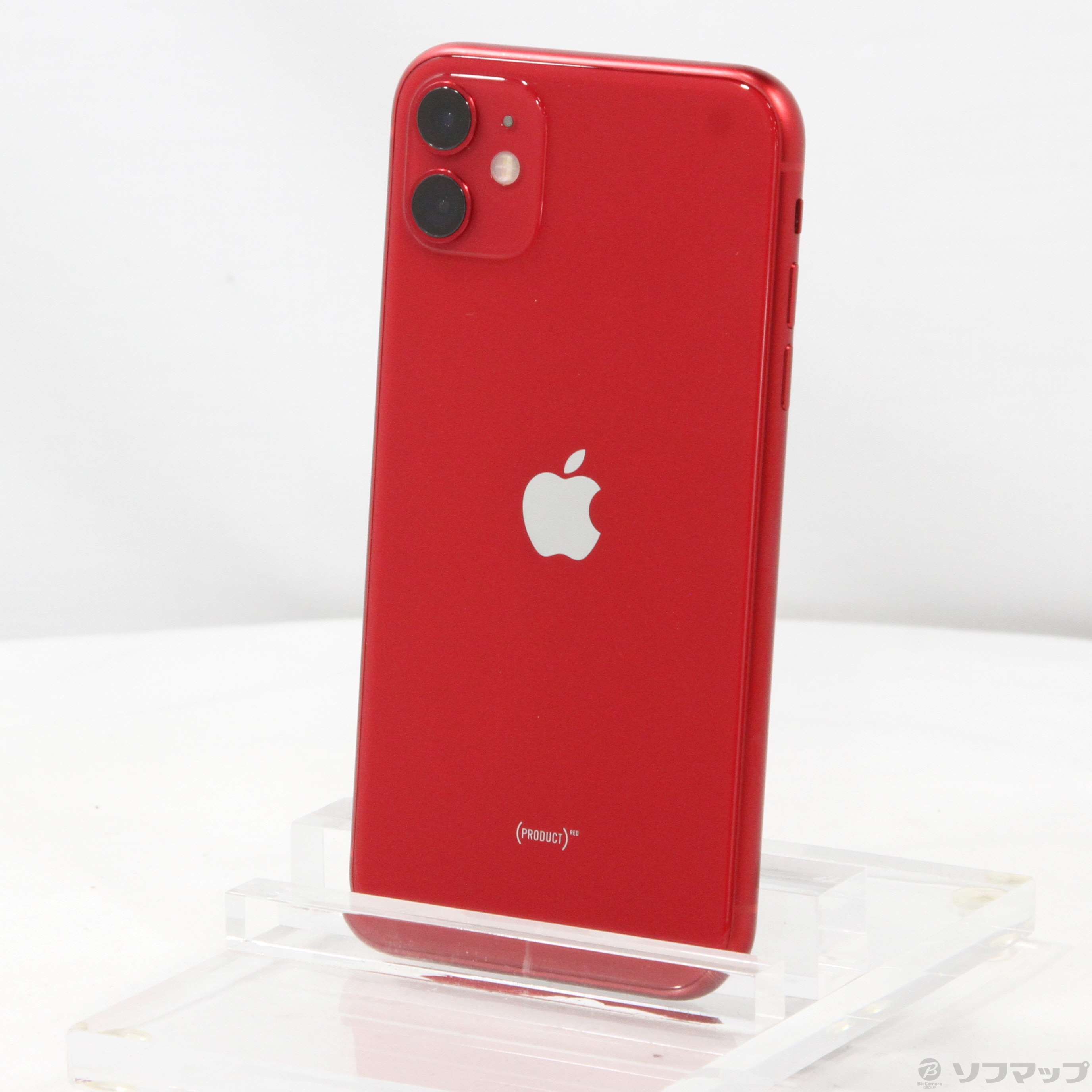 中古】iPhone11 64GB プロダクトレッド MHDD3J／A SIMフリー [2133054958169] - リコレ！|ビックカメラグループ  ソフマップの中古通販サイト