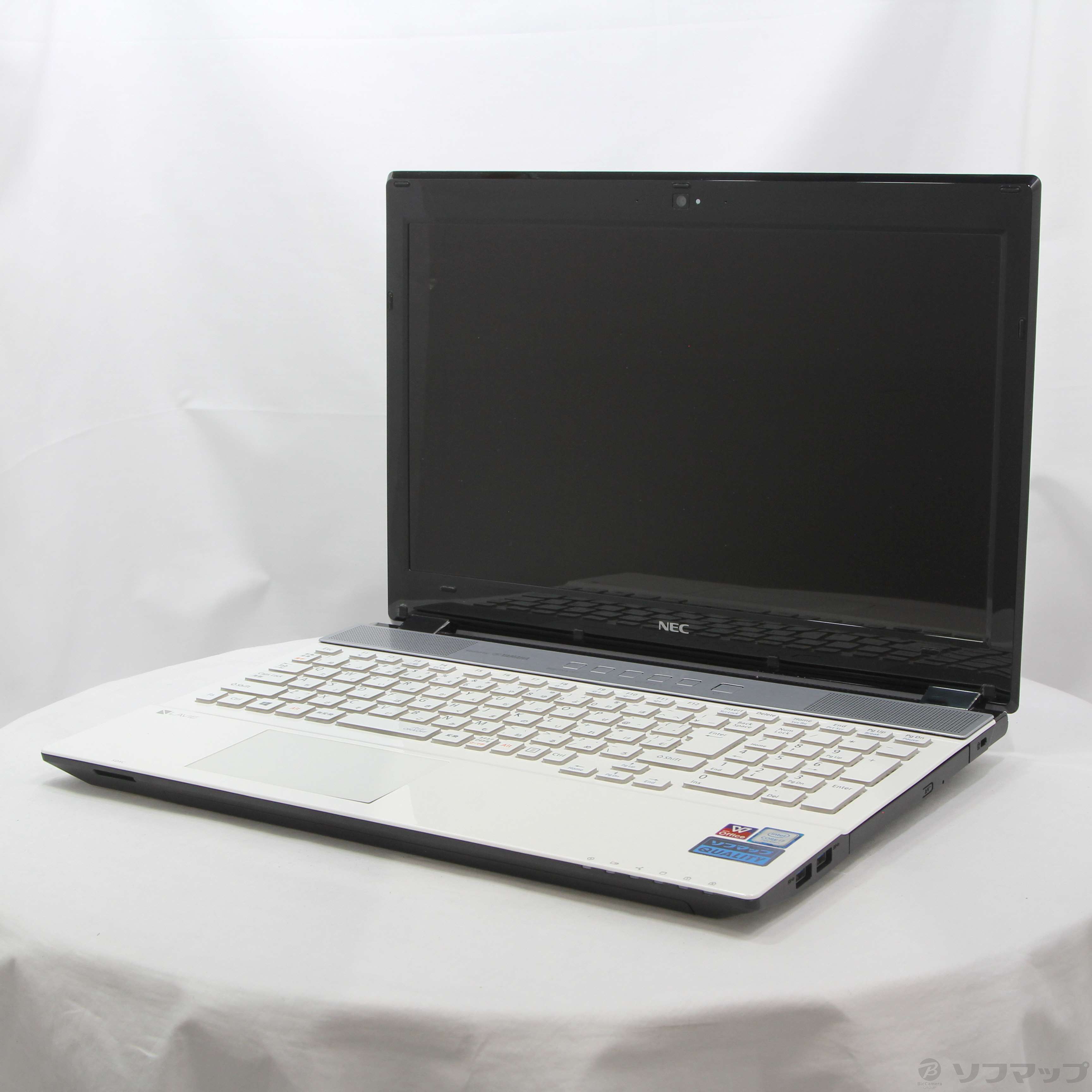 LaVie Note Standard PC-NS750HAW クリスタルホワイト 〔Windows 10〕