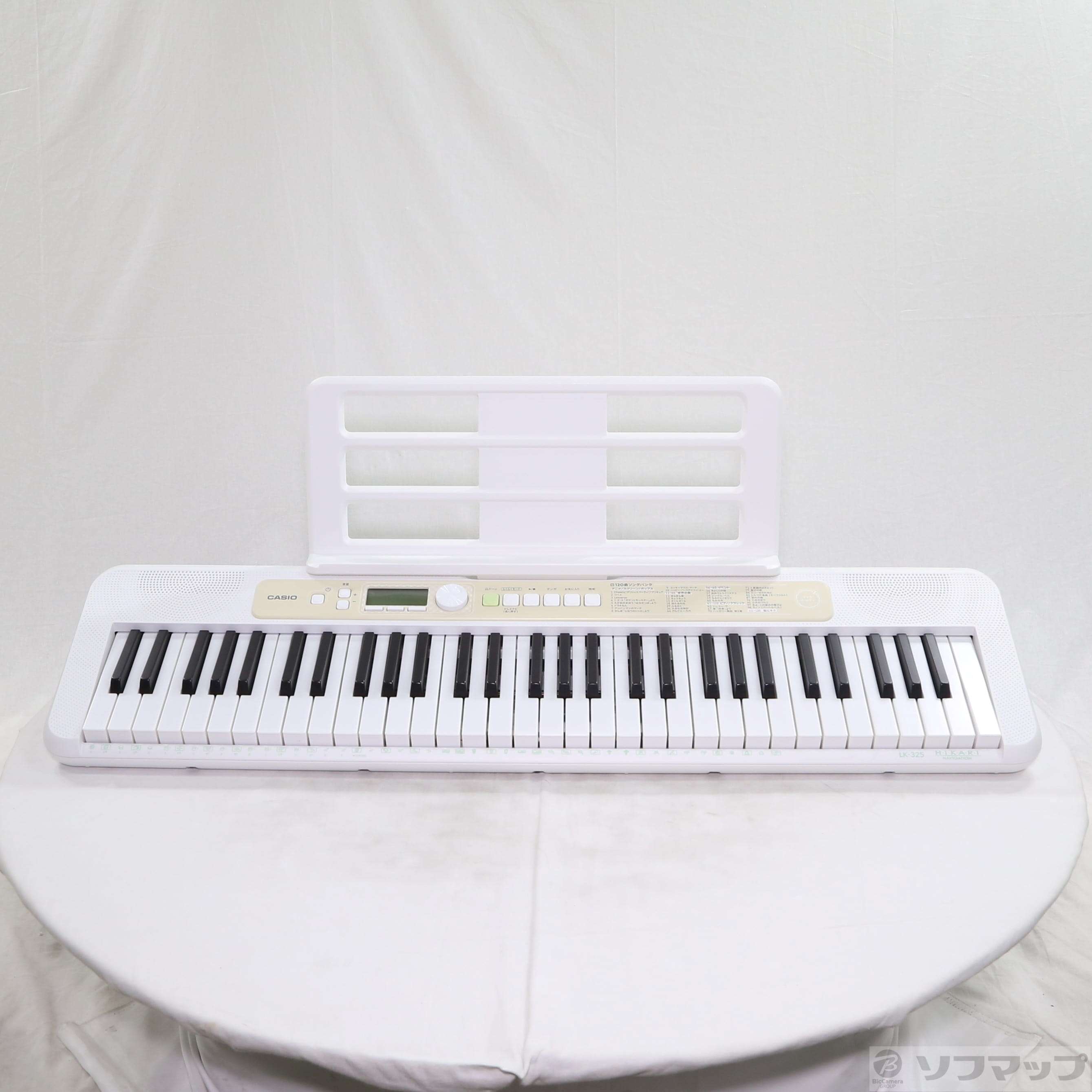 中古】〔展示品〕 Casiotone 光ナビゲーションキーボード LK-325