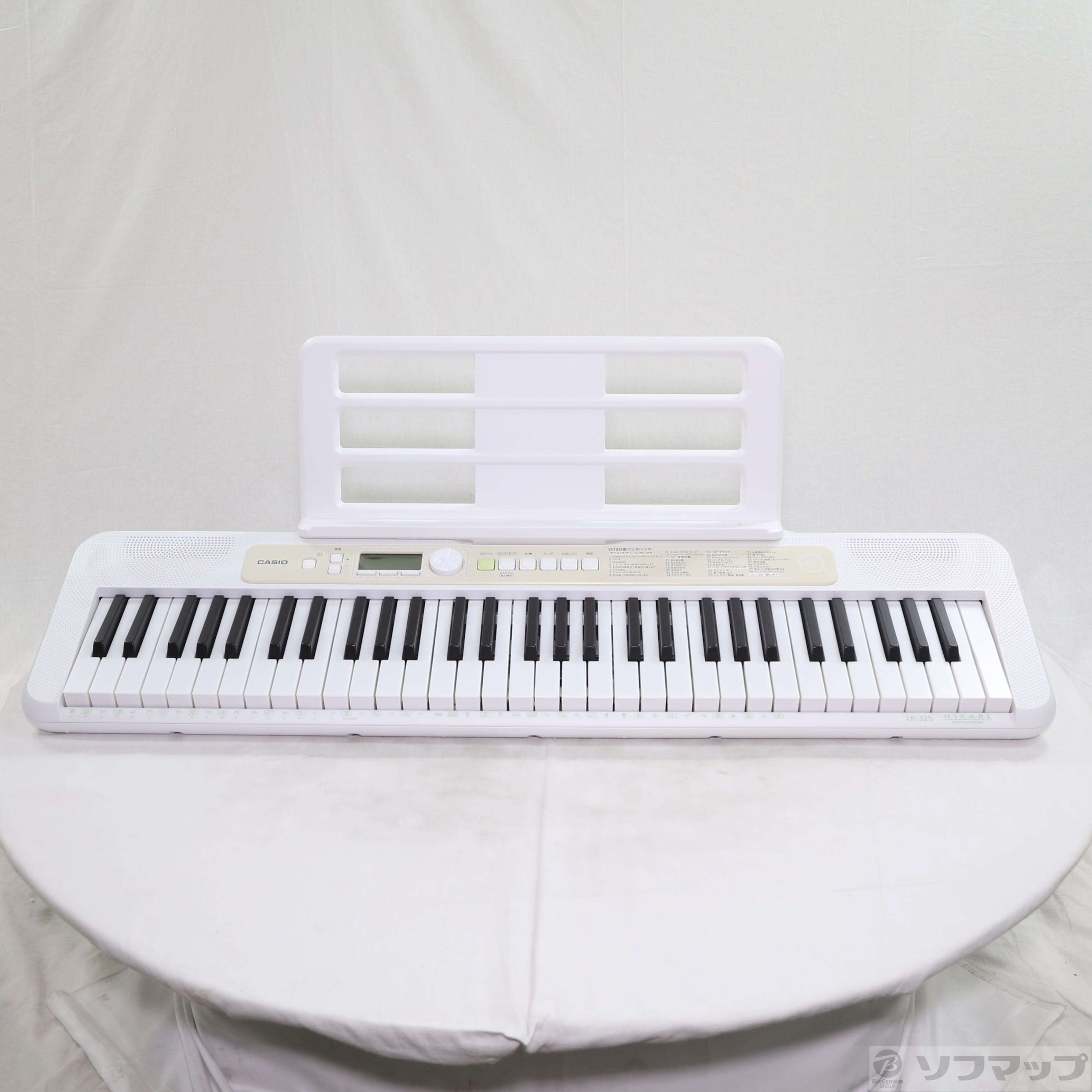 中古】〔展示品〕 Casiotone 光ナビゲーションキーボード LK-325 