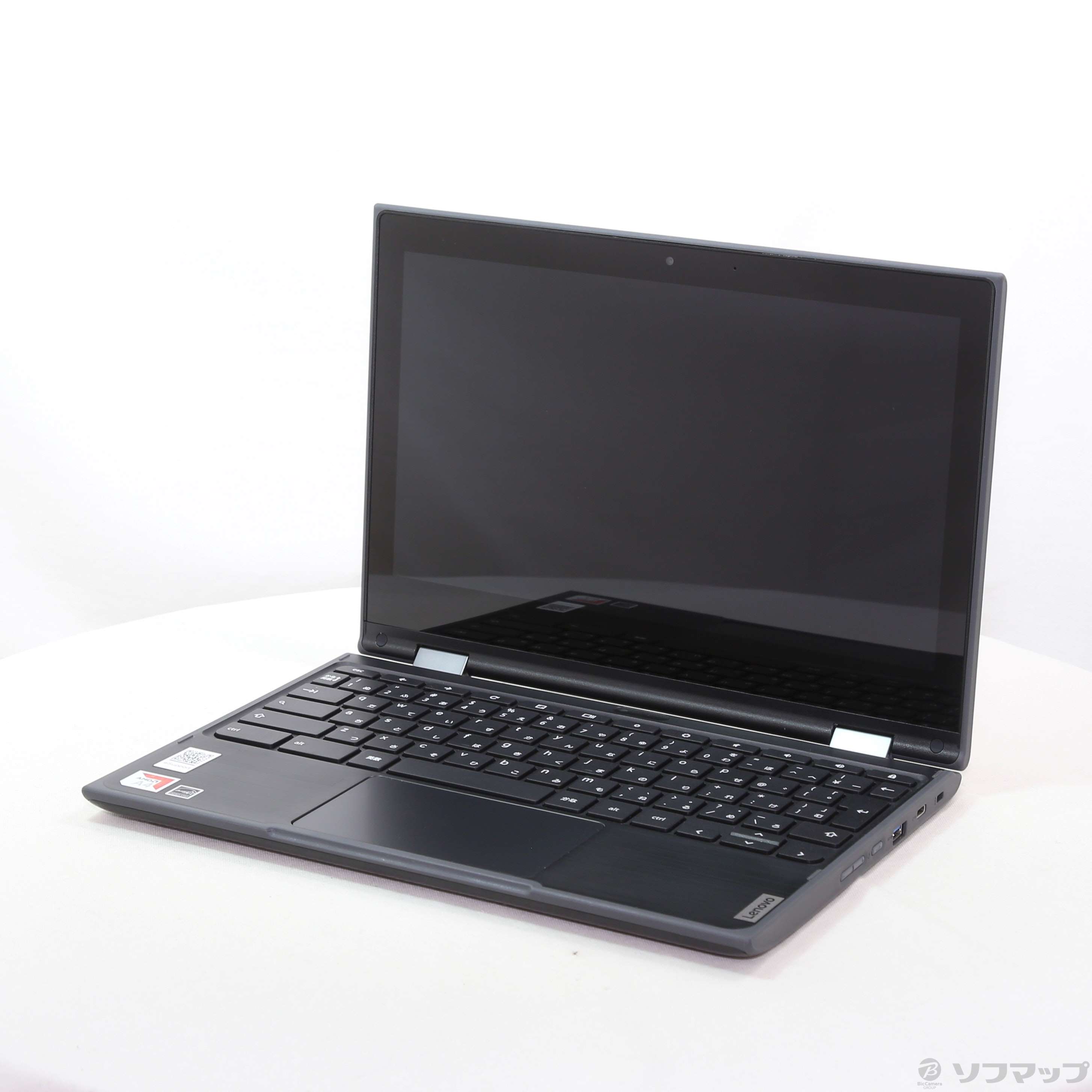 中古】Lenovo 300e Chromebook 2nd Gen 82CE0003JP ブラック ［AMD A4-9120C APU  (1.6GHz)／4GB／eMMC32GB／11.6インチワイド］ [2133055213076] - リコレ！|ビックカメラグループ  ソフマップの中古通販サイト