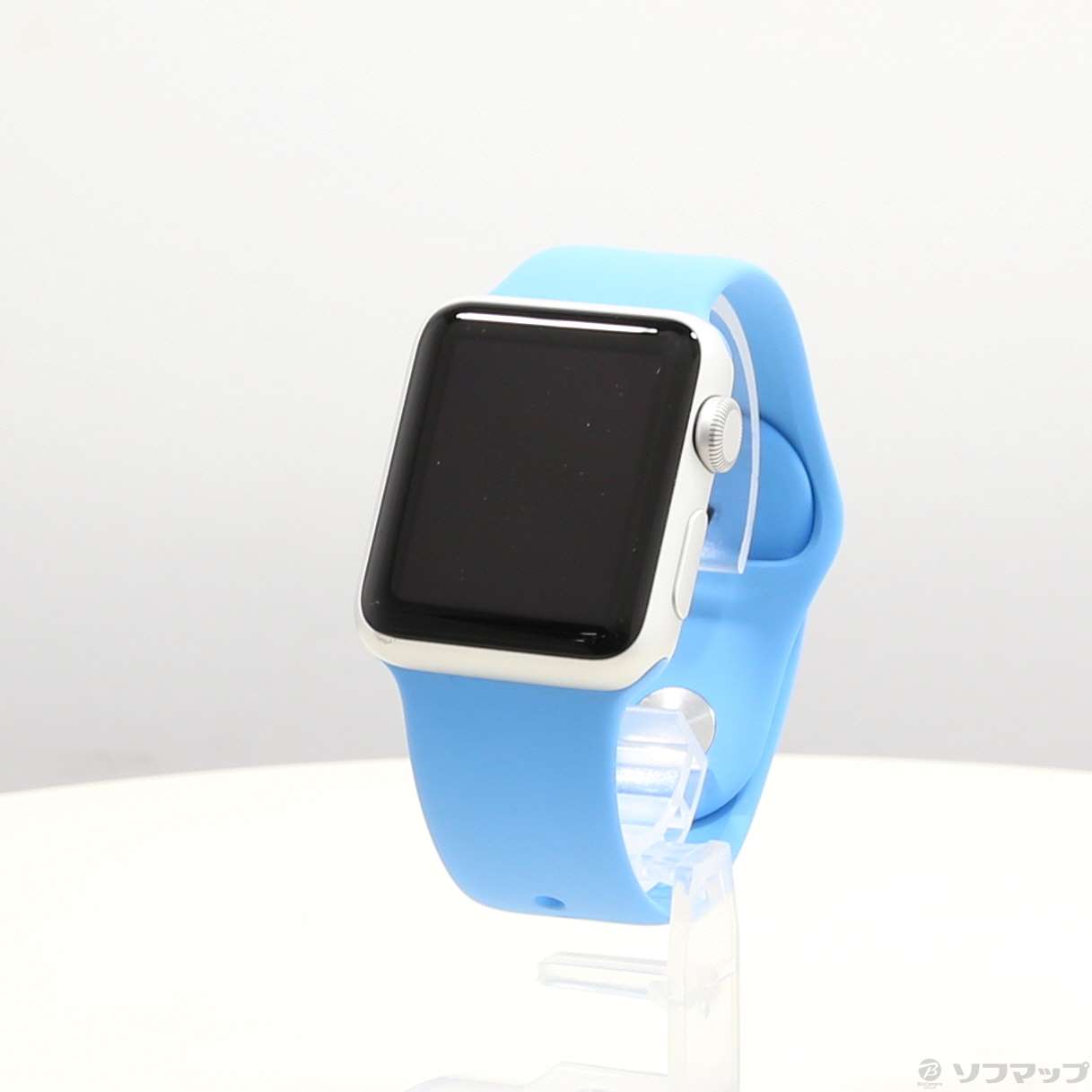 中古】Apple Watch Sport 38mm シルバーアルミニウムケース ブルースポーツバンド [2133055218507] -  リコレ！|ビックカメラグループ ソフマップの中古通販サイト