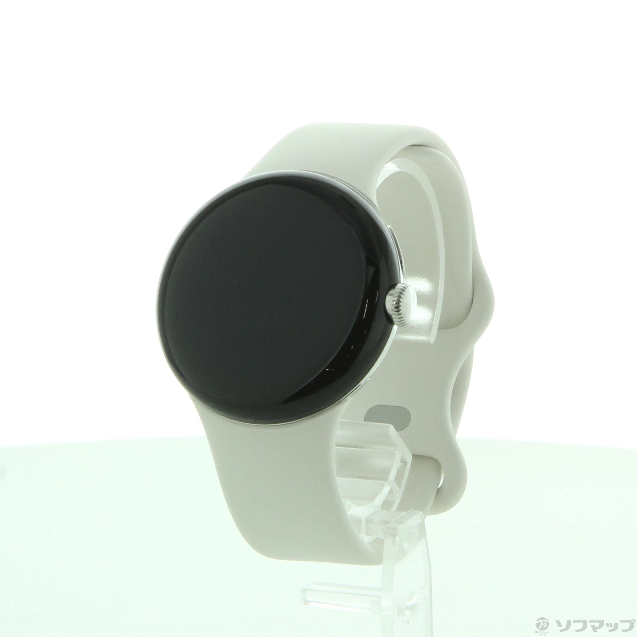 中古】〔展示品〕 Google Pixel Watch Polished Silver ステンレス ケース／Chalk アクティブ バンド  GA03182-TW [2133055342554] - リコレ！|ビックカメラグループ ソフマップの中古通販サイト