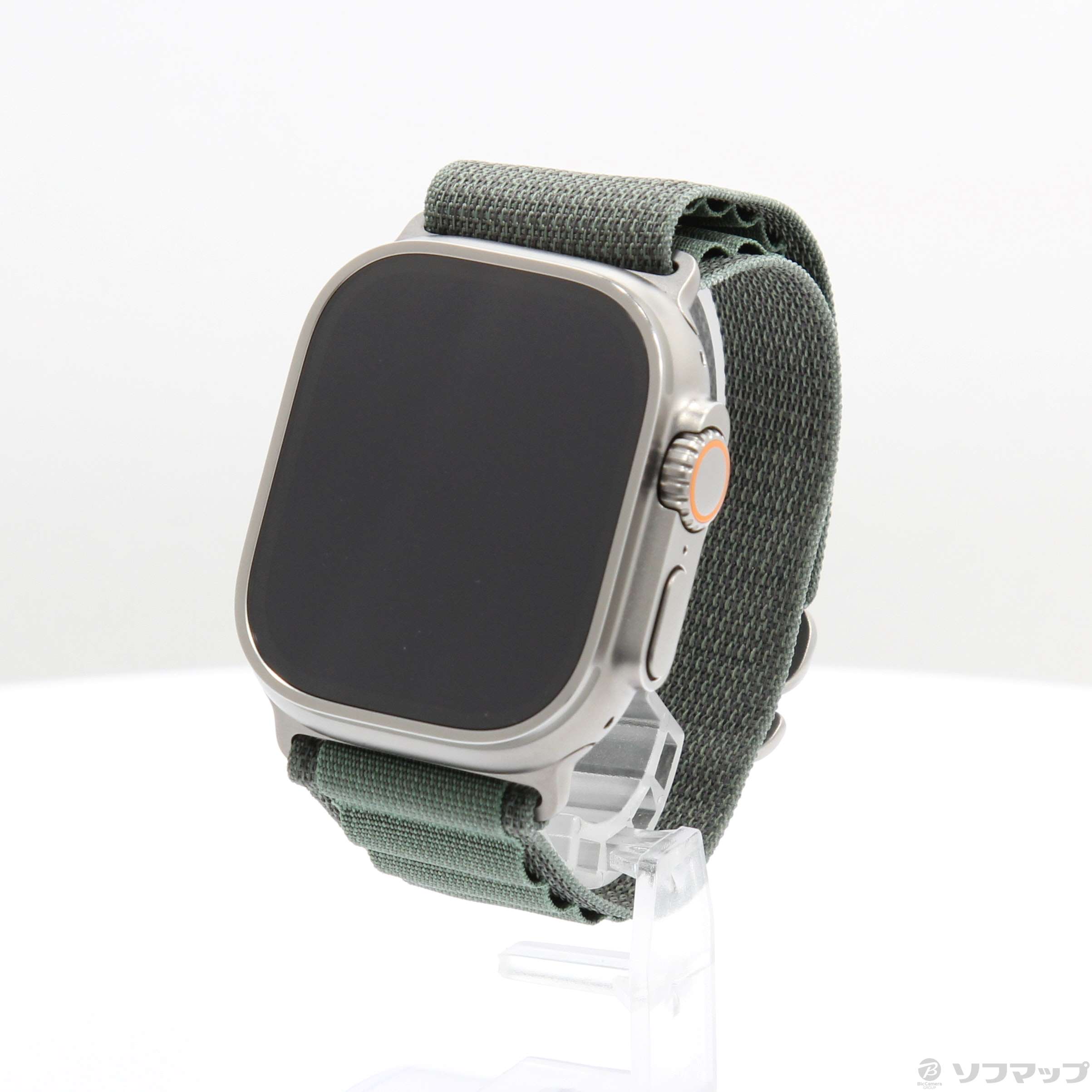 【中古】Apple Watch Ultra GPS + Cellular 49mm チタニウムケース グリーンアルパインループ  [2133055360138] - リコレ！|ビックカメラグループ ソフマップの中古通販サイト