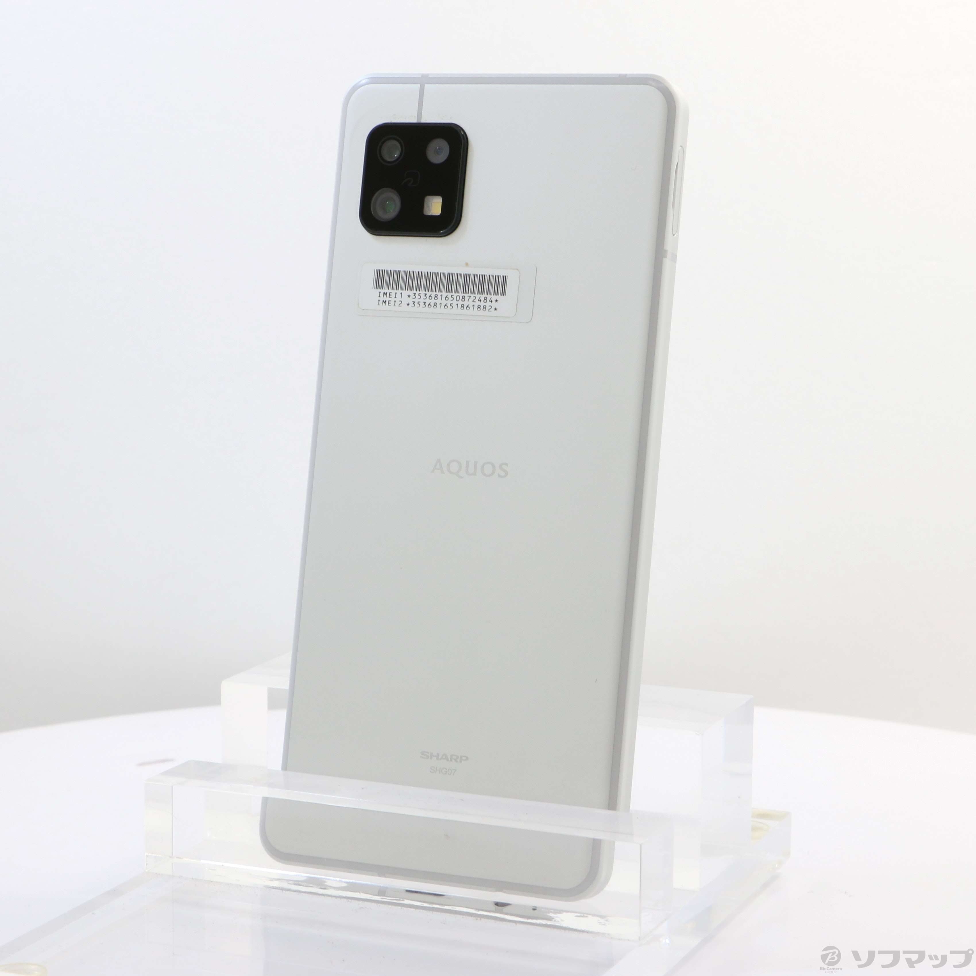 【中古】AQUOS sense6s 64GB シルバー SHG07 auロック解除SIMフリー [2133055477799] -  リコレ！|ビックカメラグループ ソフマップの中古通販サイト