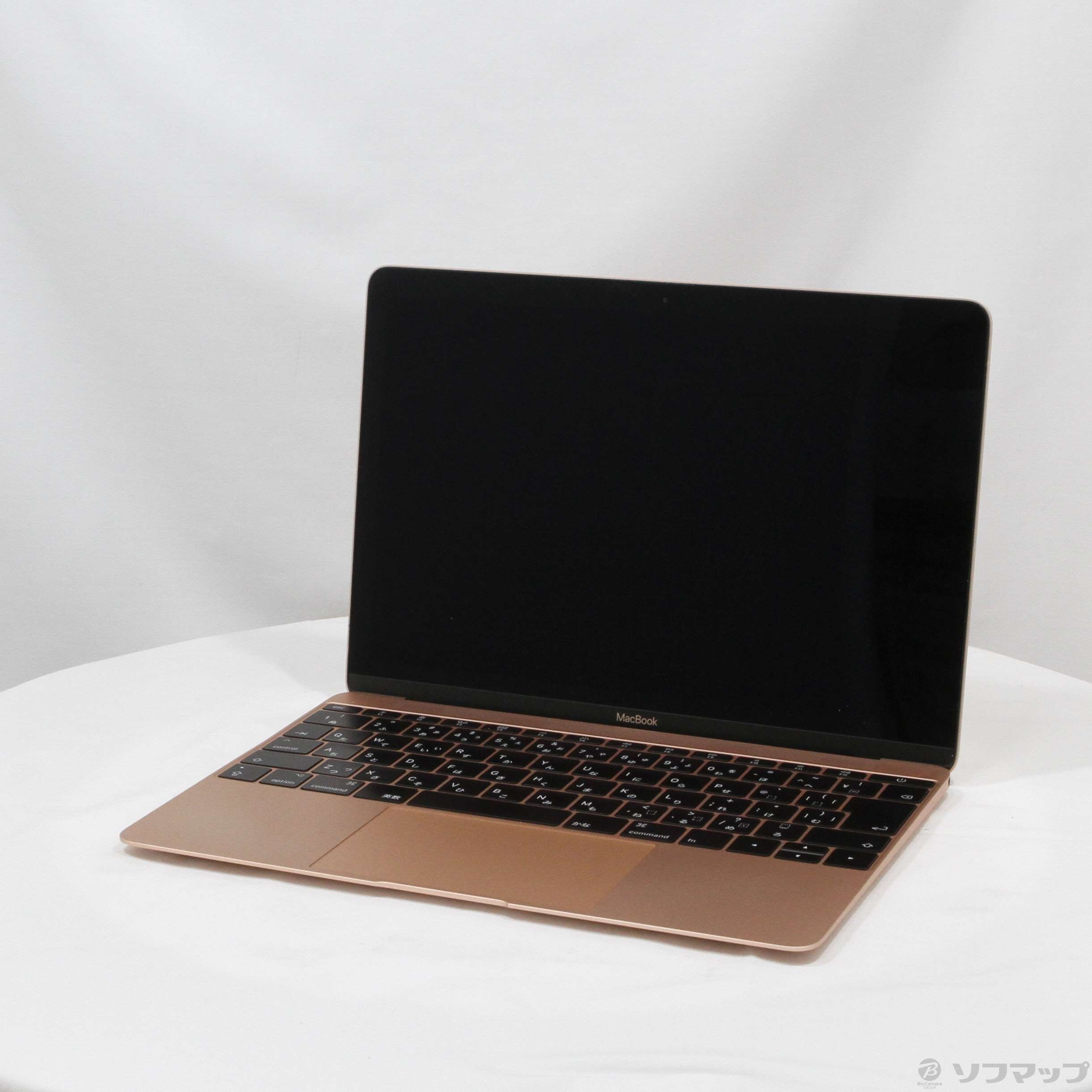 中古】MacBook 12-inch Mid 2017 MRQN2J／A Core_m3 1.2GHz 8GB SSD256GB ゴールド  〔10.15 Catalina〕 [2133055733222] - リコレ！|ビックカメラグループ ソフマップの中古通販サイト