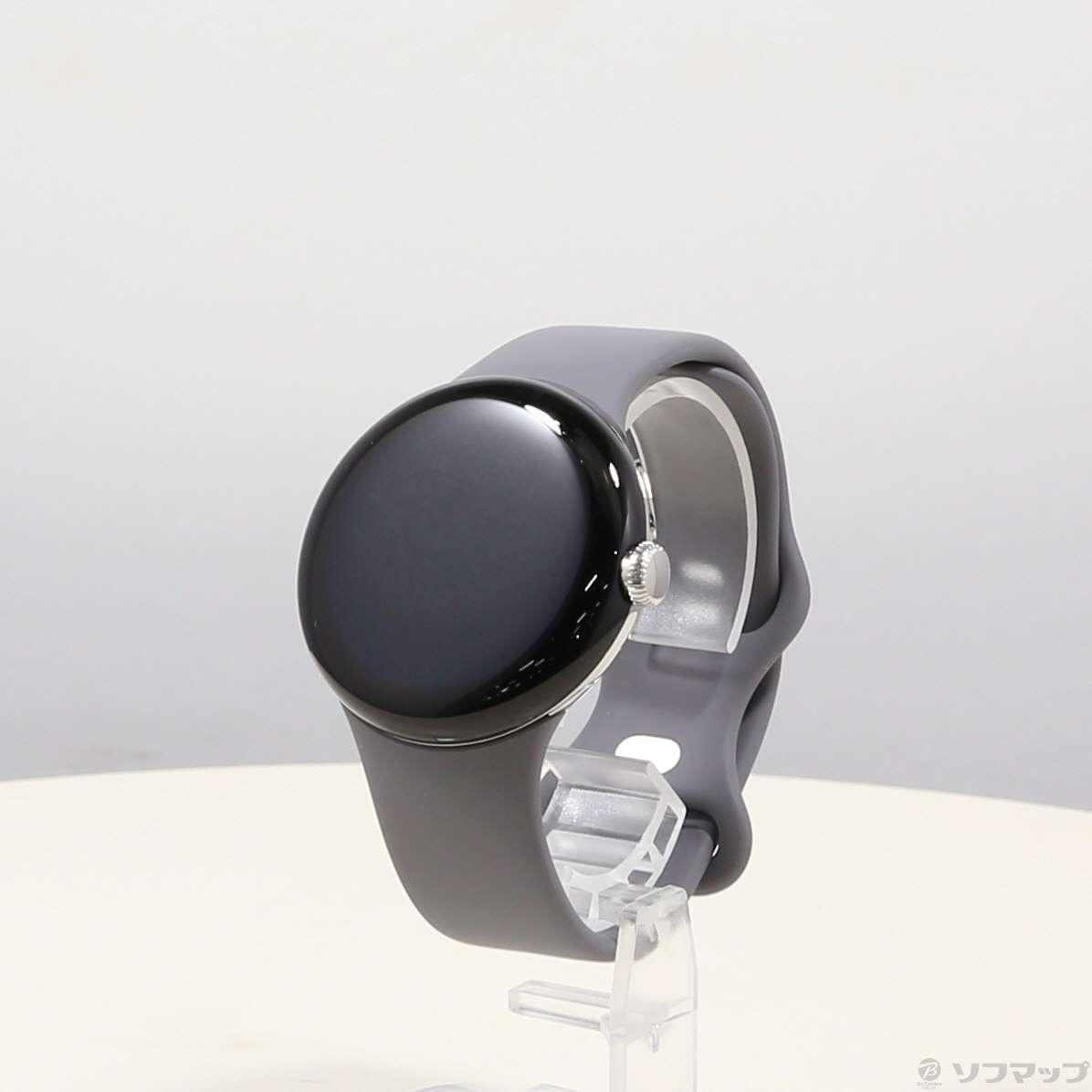 【中古】Google Pixel Watch LTE GA04311-TW Polished  Silverステンレスケース／Charcoalアクティブバンド [2133055740725] - リコレ！|ビックカメラグループ  ソフマップの中古通販サイト