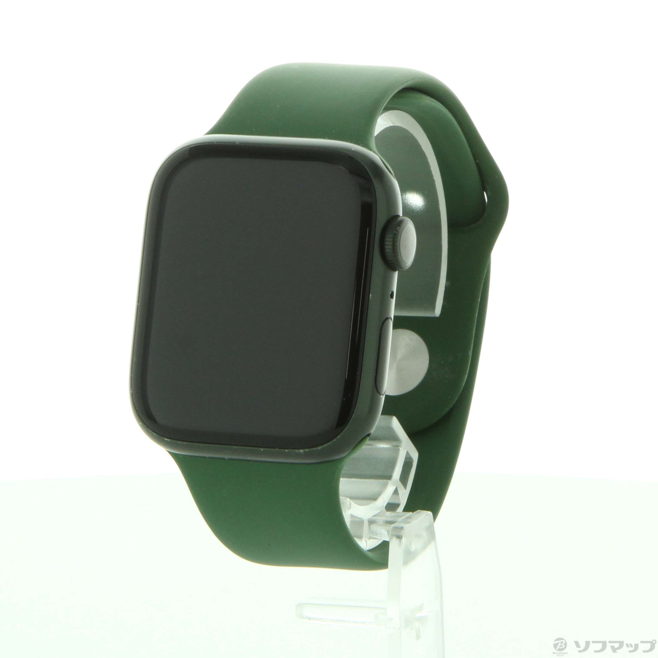 中古】Apple Watch Series 7 GPS 45mm グリーンアルミニウムケース クローバースポーツバンド [2133055782800]  - リコレ！|ビックカメラグループ ソフマップの中古通販サイト