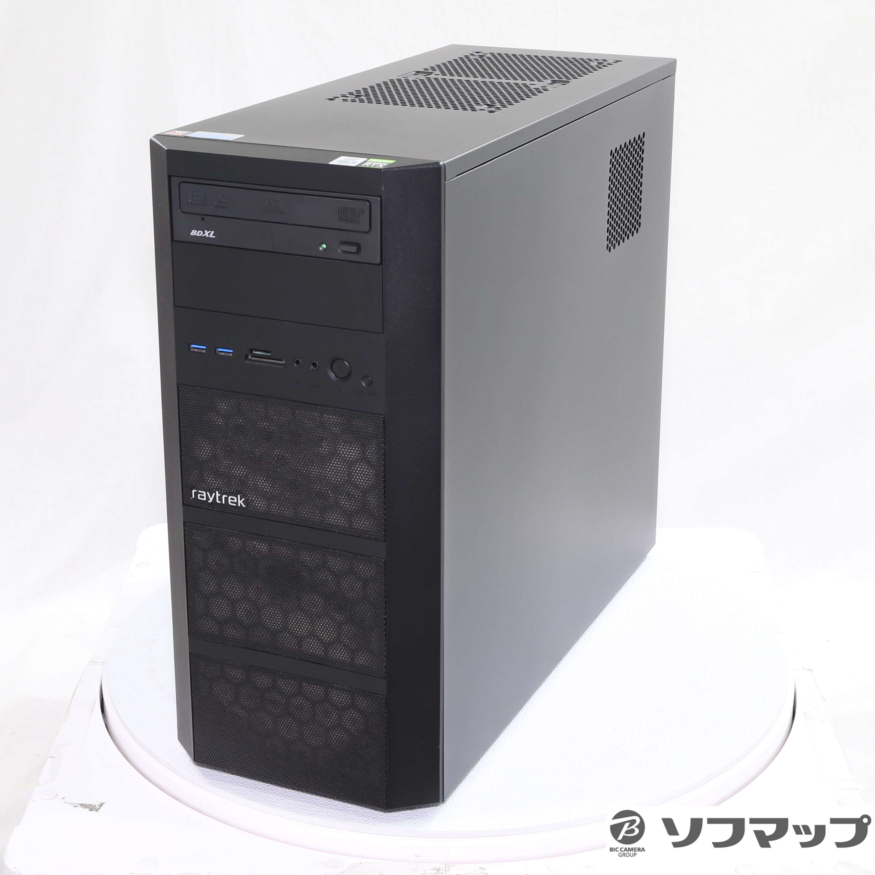 中古】raytrek ZF ［Core-i9-10900KF (3.7GHz)／64GB／HDD4TB／SSD1TB／GeForce RTX 2070  SUPER(8GB)／］ [2133055791208] - リコレ！|ビックカメラグループ ソフマップの中古通販サイト