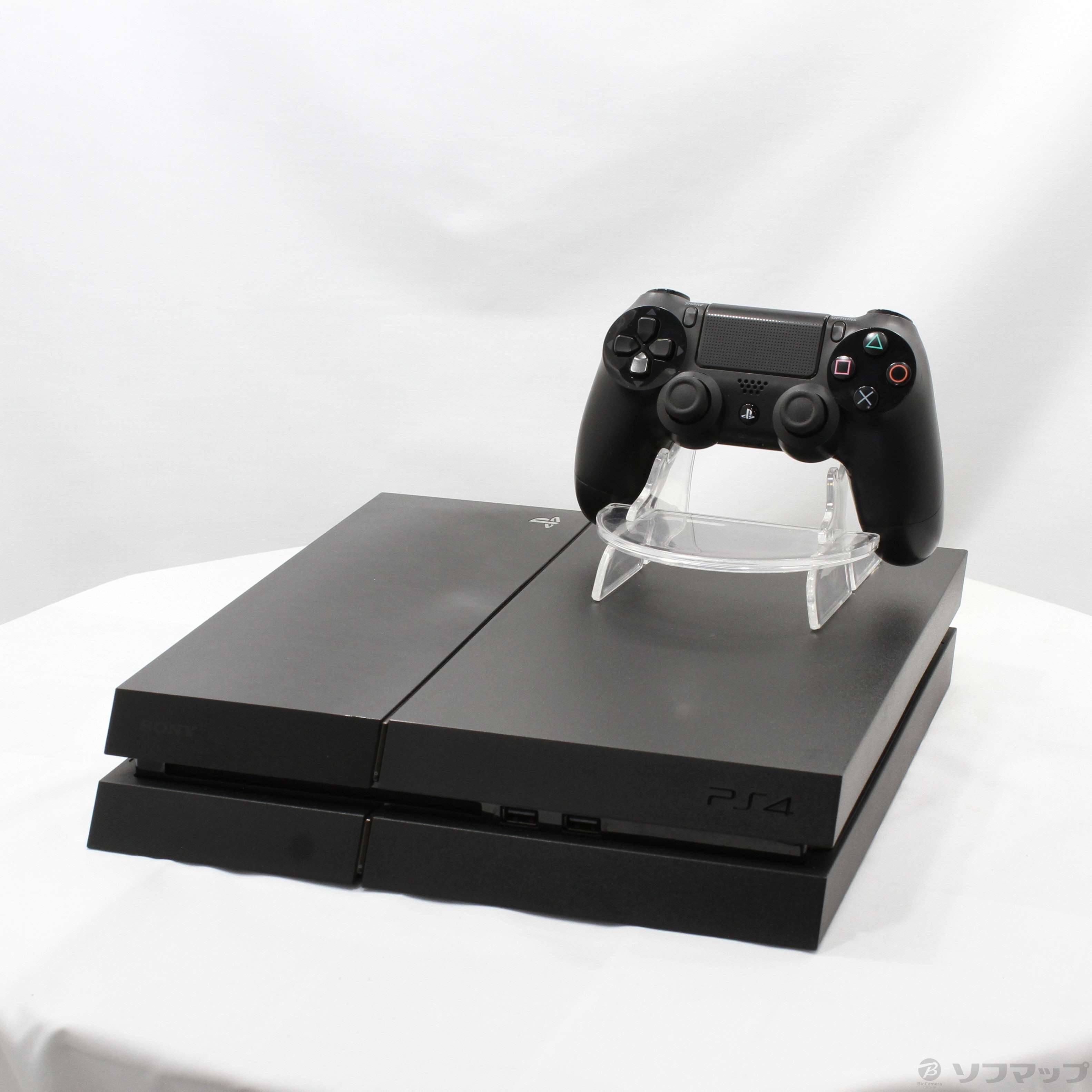 中古】PlayStation 4 ジェットブラック CUH-1100AB [2133055885822 