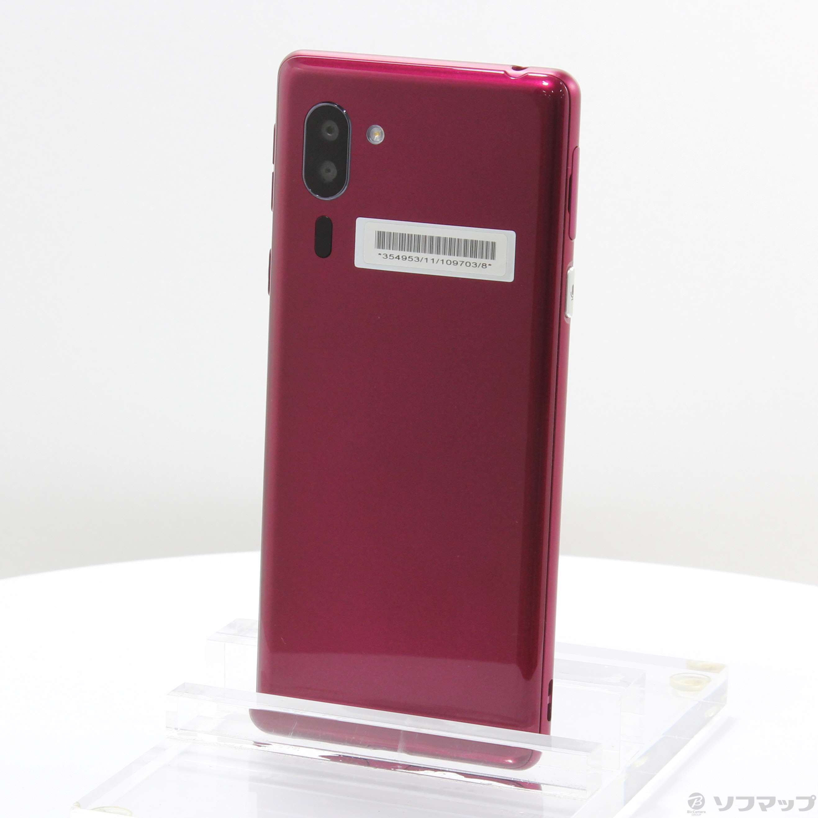 【中古】シンプルスマホ5 32GB ワインレッド A001SH SoftBank 〔ネットワーク利用制限 〕 [2133055985805] -  リコレ！|ビックカメラグループ ソフマップの中古通販サイト