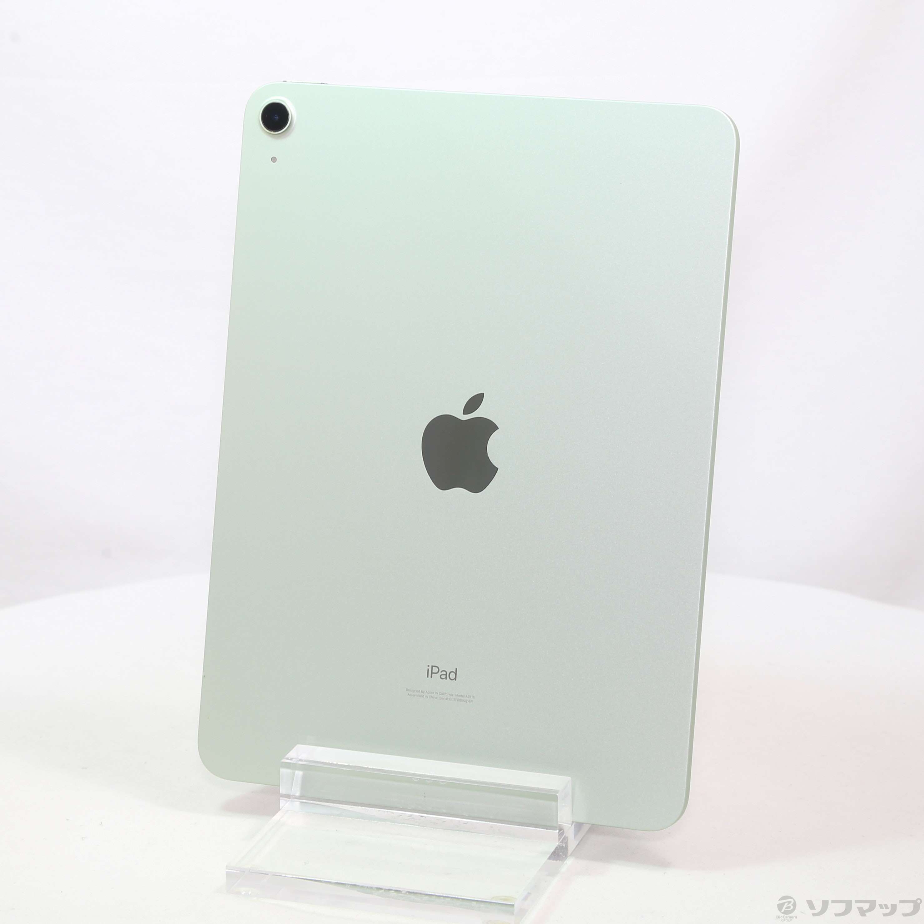 中古】iPad Air 第4世代 64GB グリーン MYFR2J／A Wi-Fi ［10.9インチ液晶／A14 Bionic］  [2133055986512] - リコレ！|ビックカメラグループ ソフマップの中古通販サイト