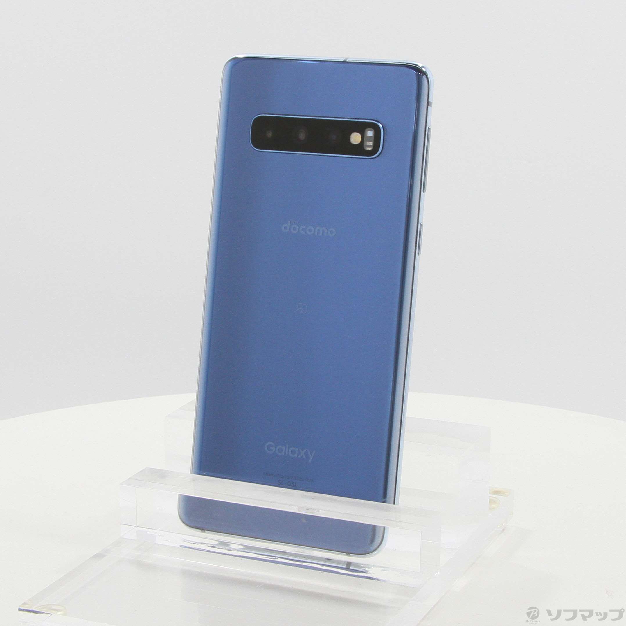 中古】GALAXY S10 128GB プリズムブルー SC-03L docomoロック解除SIMフリー [2133056081728] -  リコレ！|ビックカメラグループ ソフマップの中古通販サイト