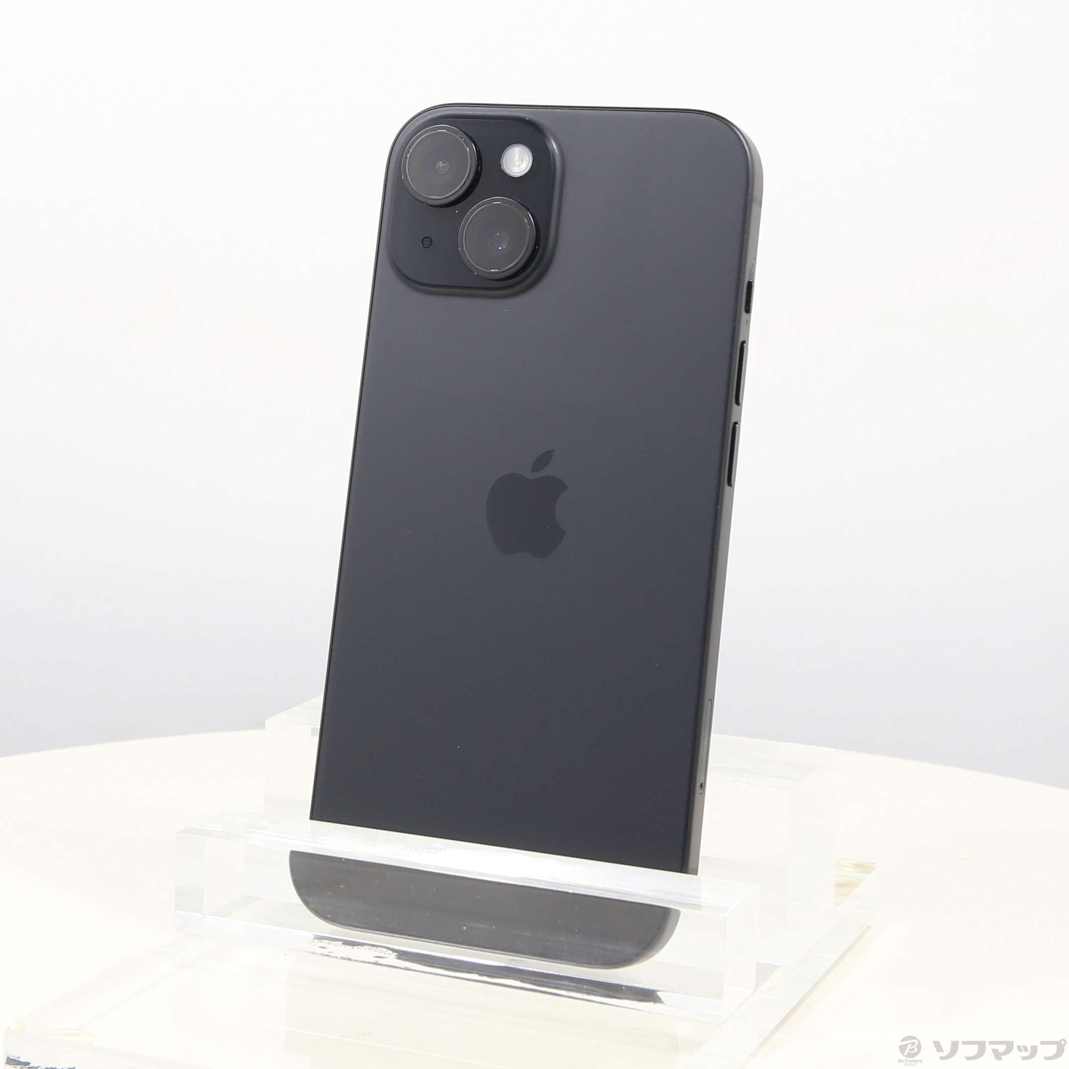 た*き様 （A396）MTMH3J/A iPhone15 128GB 未使用品 中古】iPhone15 128GB ブラック MTMH3J／A SIMフリー [2133056327222