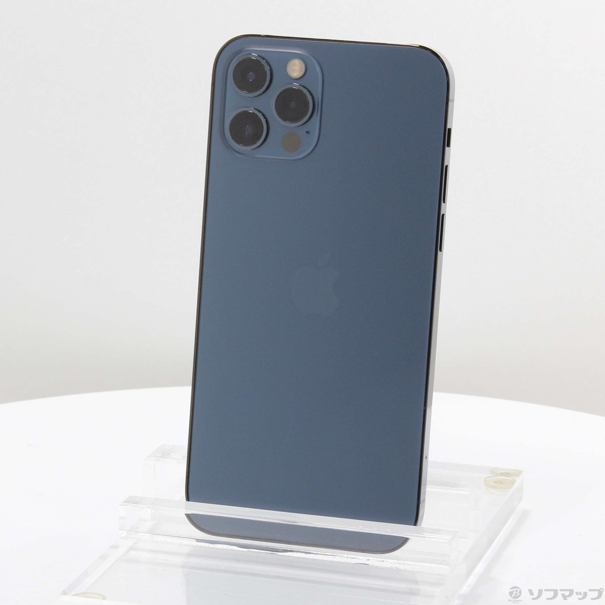 中古】iPhone12 Pro 128GB パシフィックブルー MGM83J／A SIM