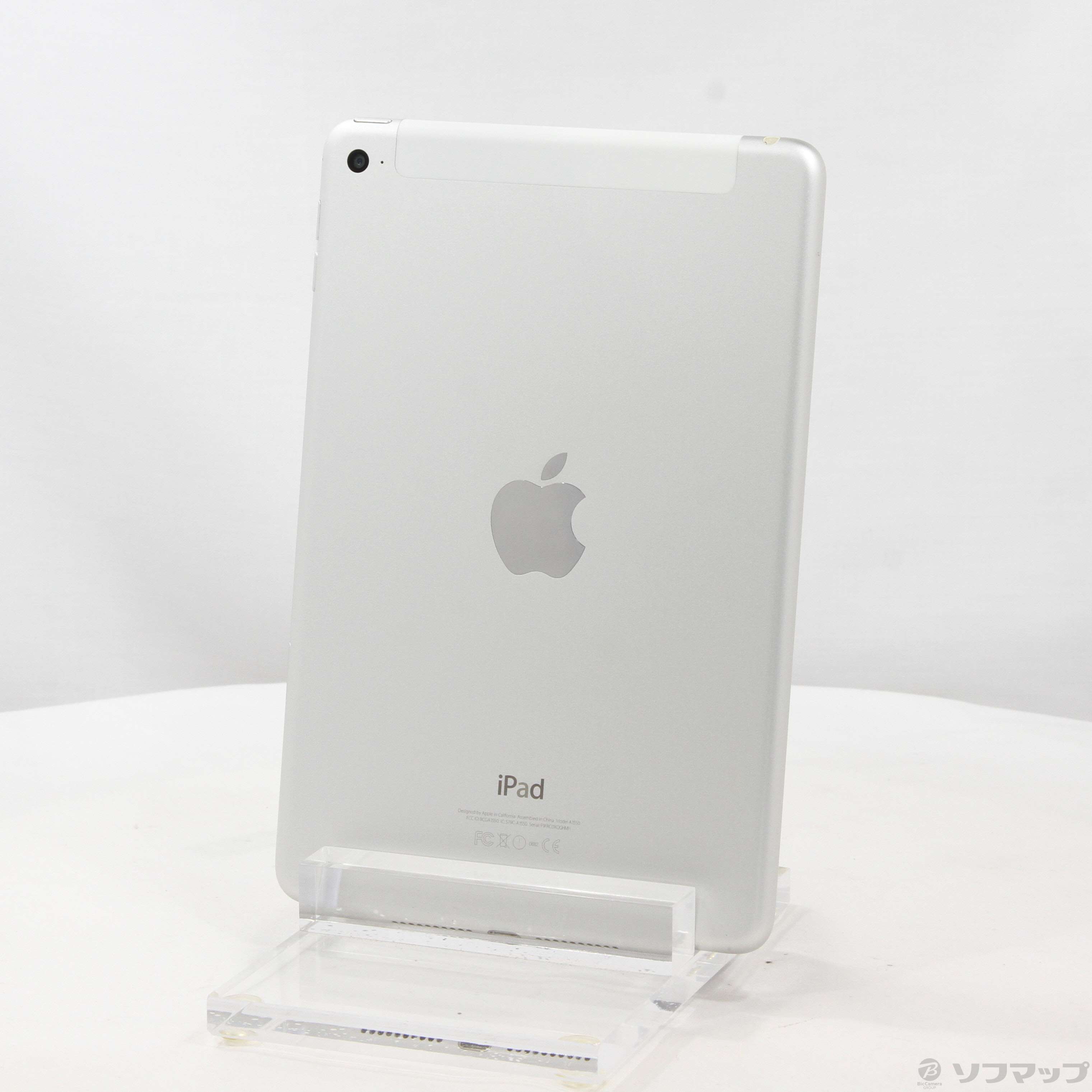 中古】iPad mini 4 16GB シルバー MK702J／A auロック解除SIMフリー ［7.9インチ液晶／Apple A8］  [2133056401908] - リコレ！|ビックカメラグループ ソフマップの中古通販サイト