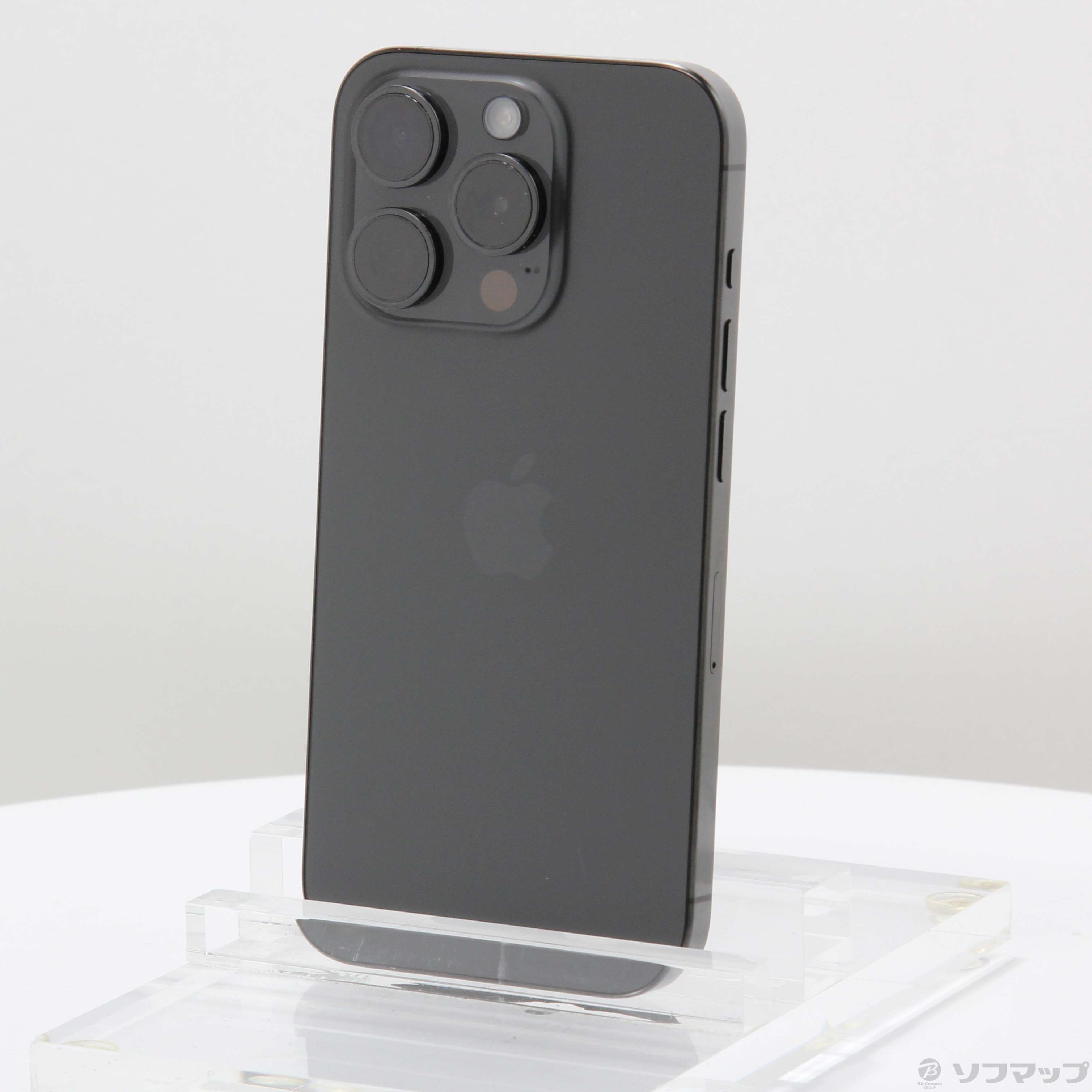 中古】iPhone15 Pro 1TB ブラックチタニウム MTUQ3J／A SIMフリー [2133056423955] -  リコレ！|ビックカメラグループ ソフマップの中古通販サイト