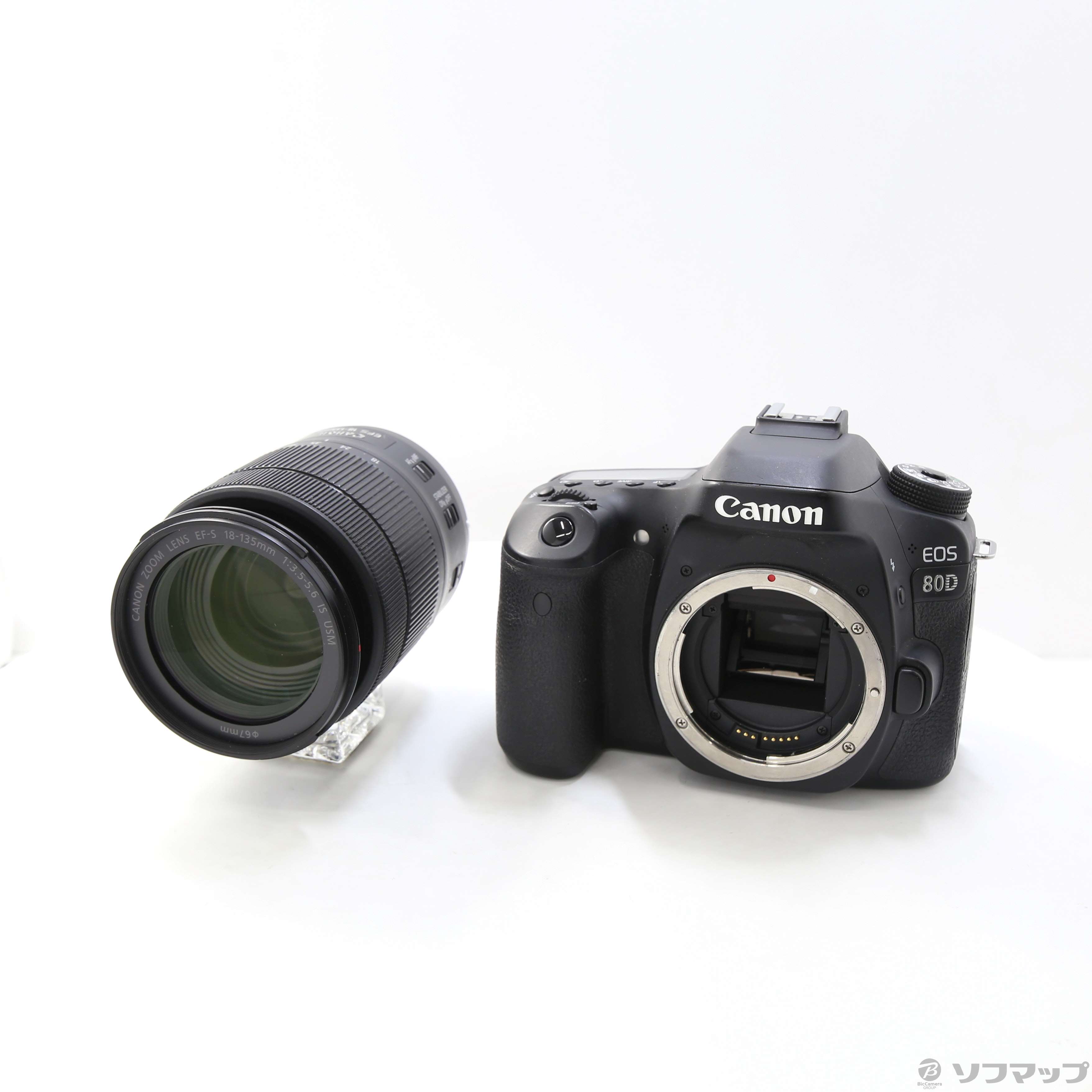 【中古】EOS 80D EF-S18-135 IS USM レンズキット [2133056590237] - リコレ！|ビックカメラグループ  ソフマップの中古通販サイト