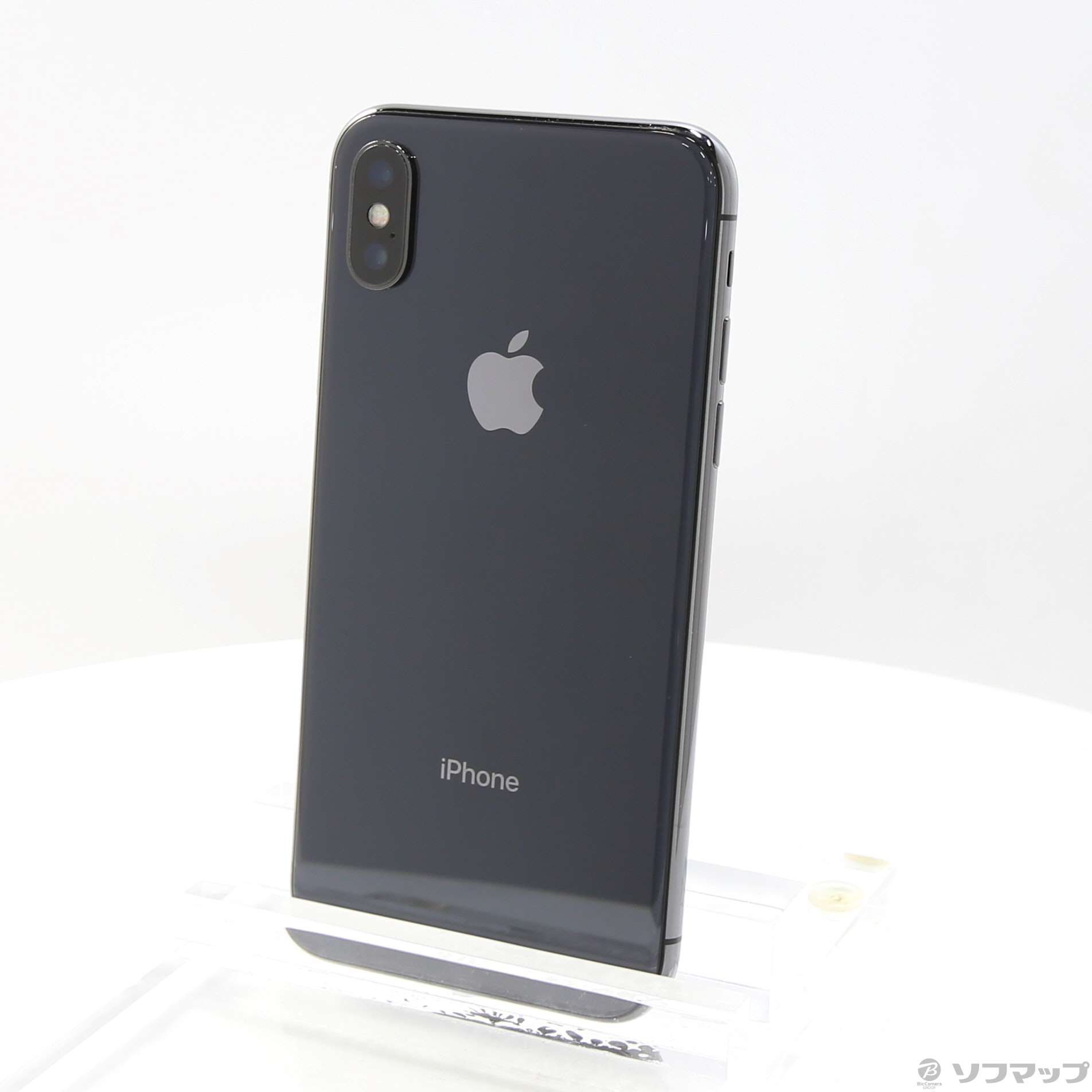 中古】iPhoneX 256GB スペースグレイ MQC12J／A SIMフリー [2133056637109] - リコレ！|ビックカメラグループ  ソフマップの中古通販サイト