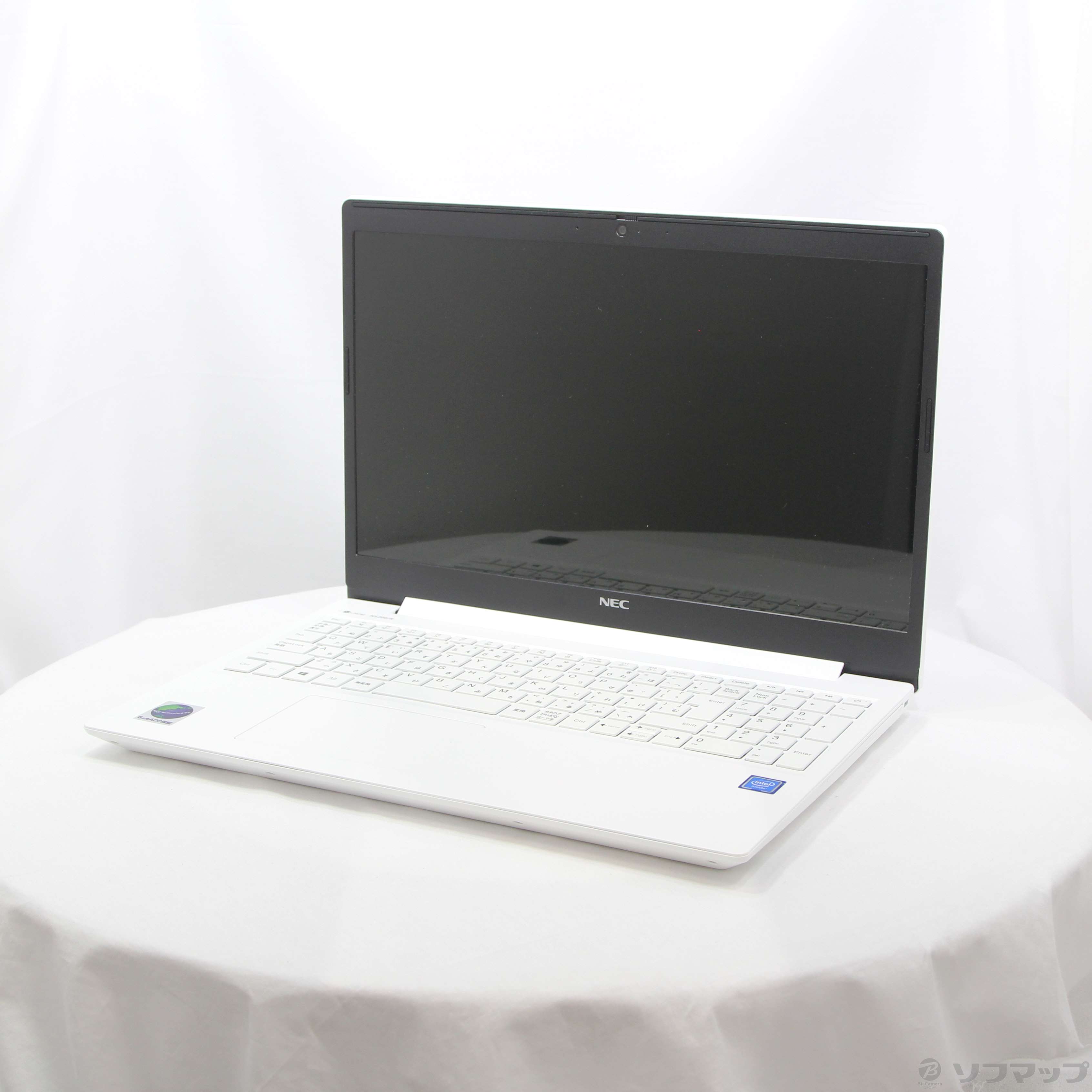 LAVIE Note Standard PC-NS200R2W-S4 カームホワイト 〔NEC Refreshed PC〕 〔Windows 10〕  ≪メーカー保証あり≫ ［Celeron 4205U (1.8GHz)／4GB／SSD256GB／15.6インチワイド］