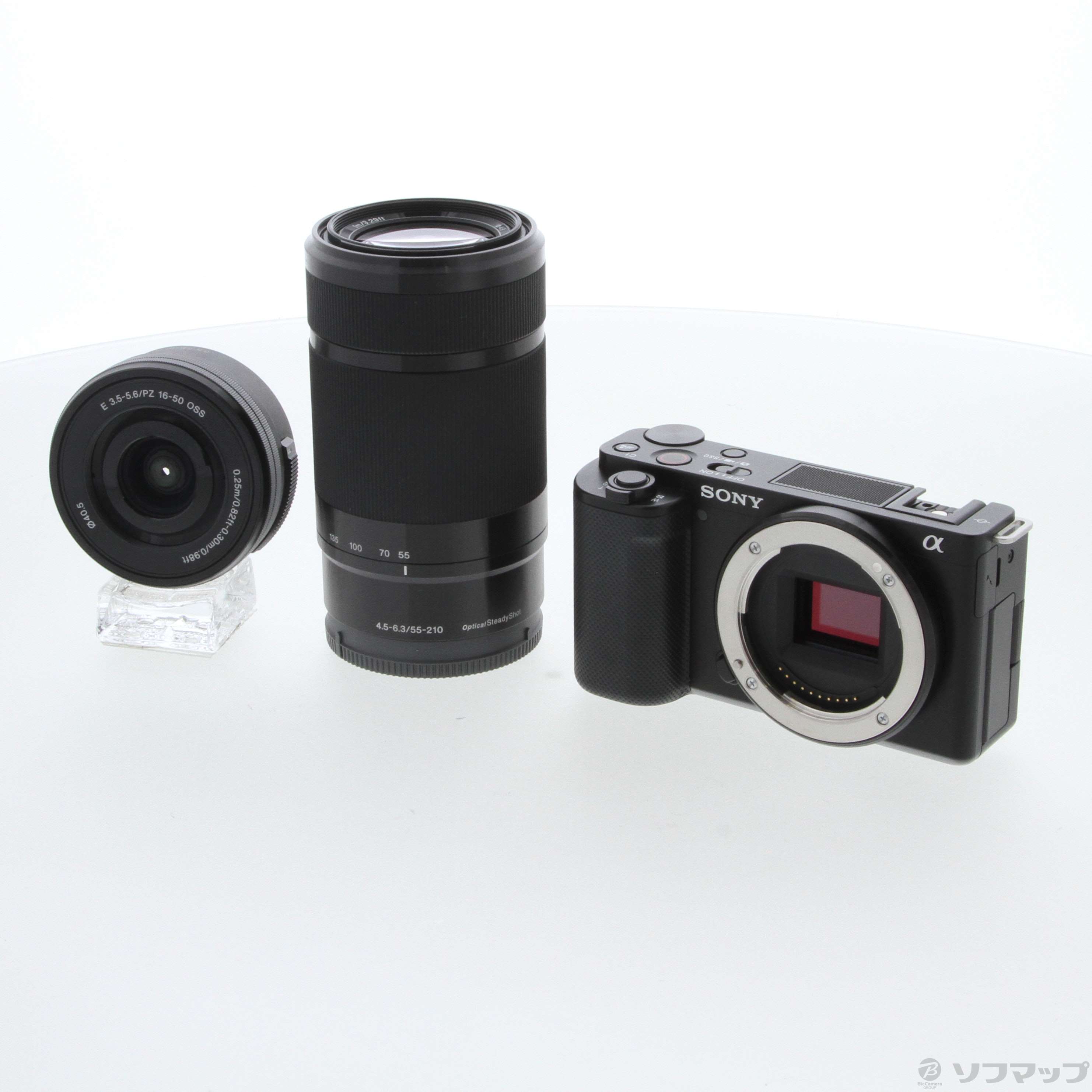 中古】VLOGCAM ZV-E10Y ダブルズームレンズキット ブラック [2133056713698] - リコレ！|ビックカメラグループ  ソフマップの中古通販サイト