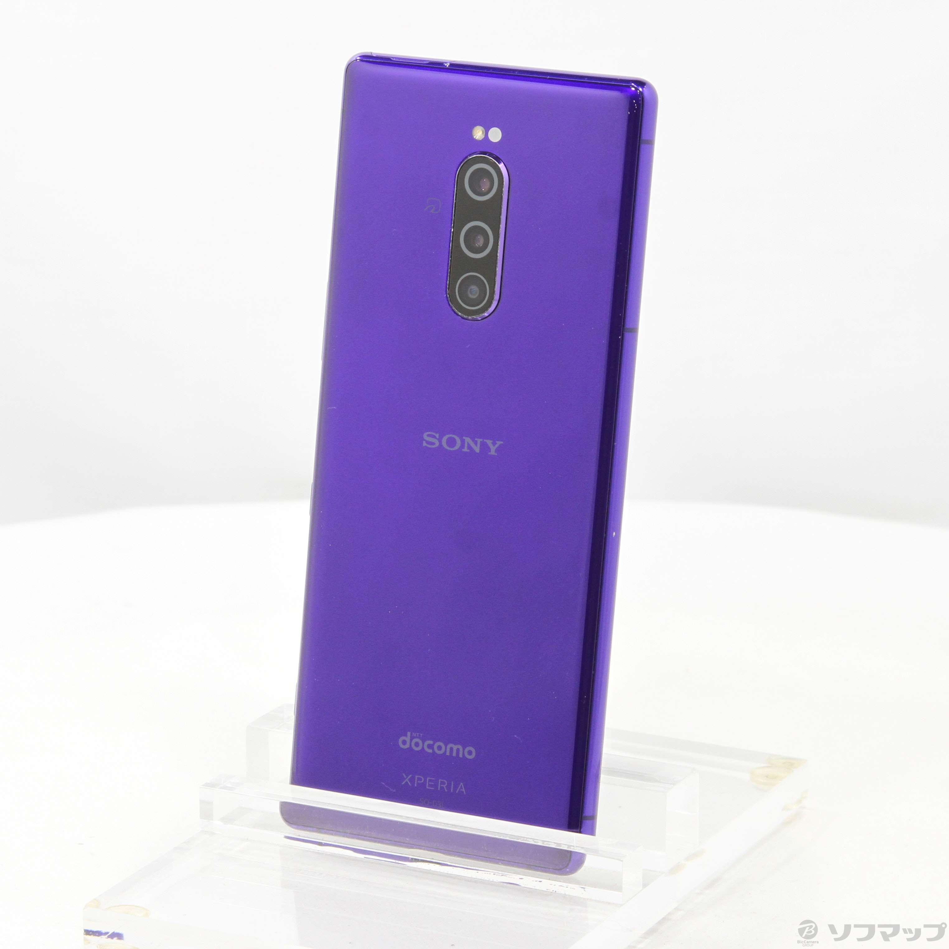 Xperia 1 64GB パープル SO-03L docomoロック解除SIMフリー