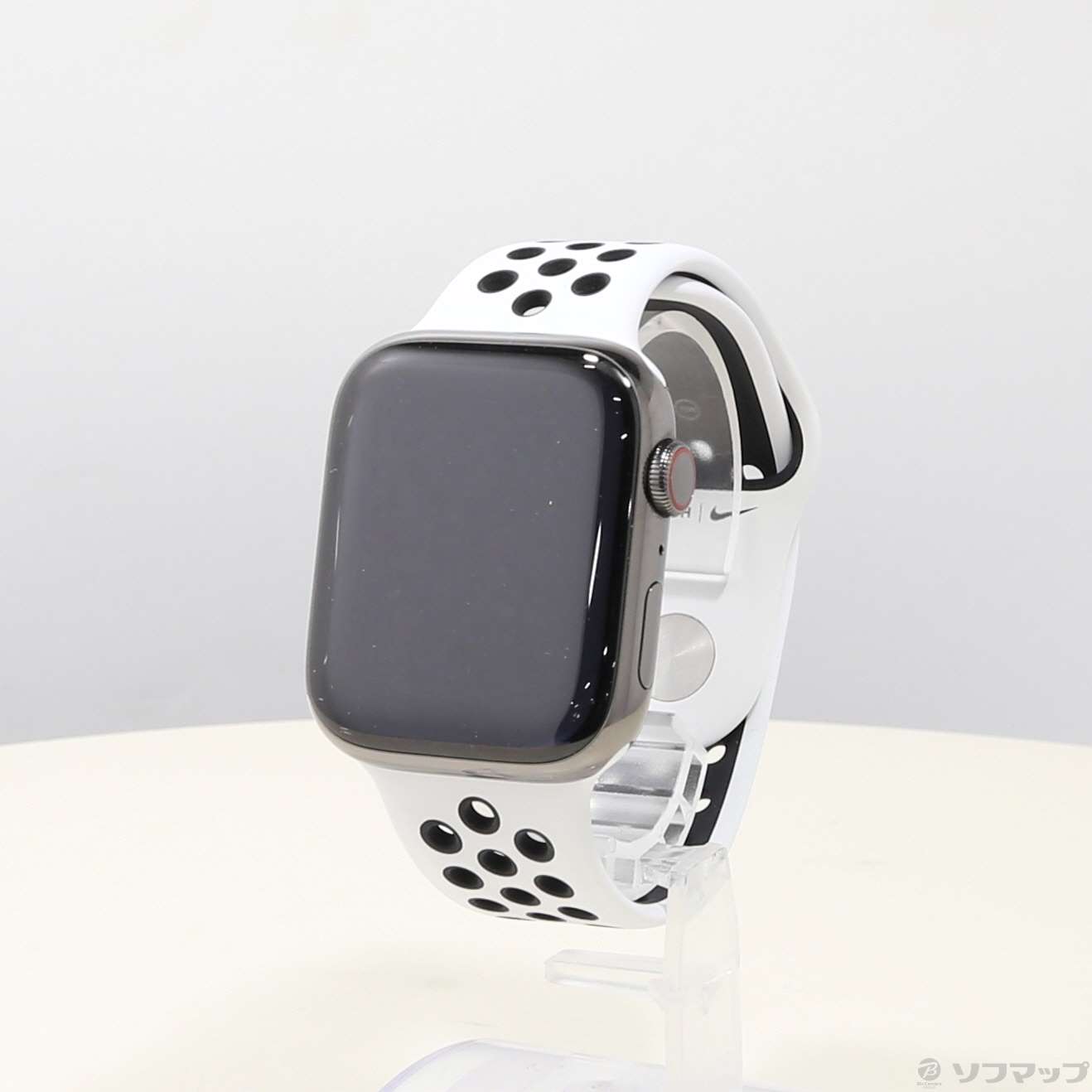 【中古】Apple Watch Series 8 GPS + Cellular 45mm グラファイトステンレススチールケース サミットホワイト／ ブラックNikeスポーツバンド [2133056830067] - リコレ！|ビックカメラグループ ソフマップの中古通販サイト