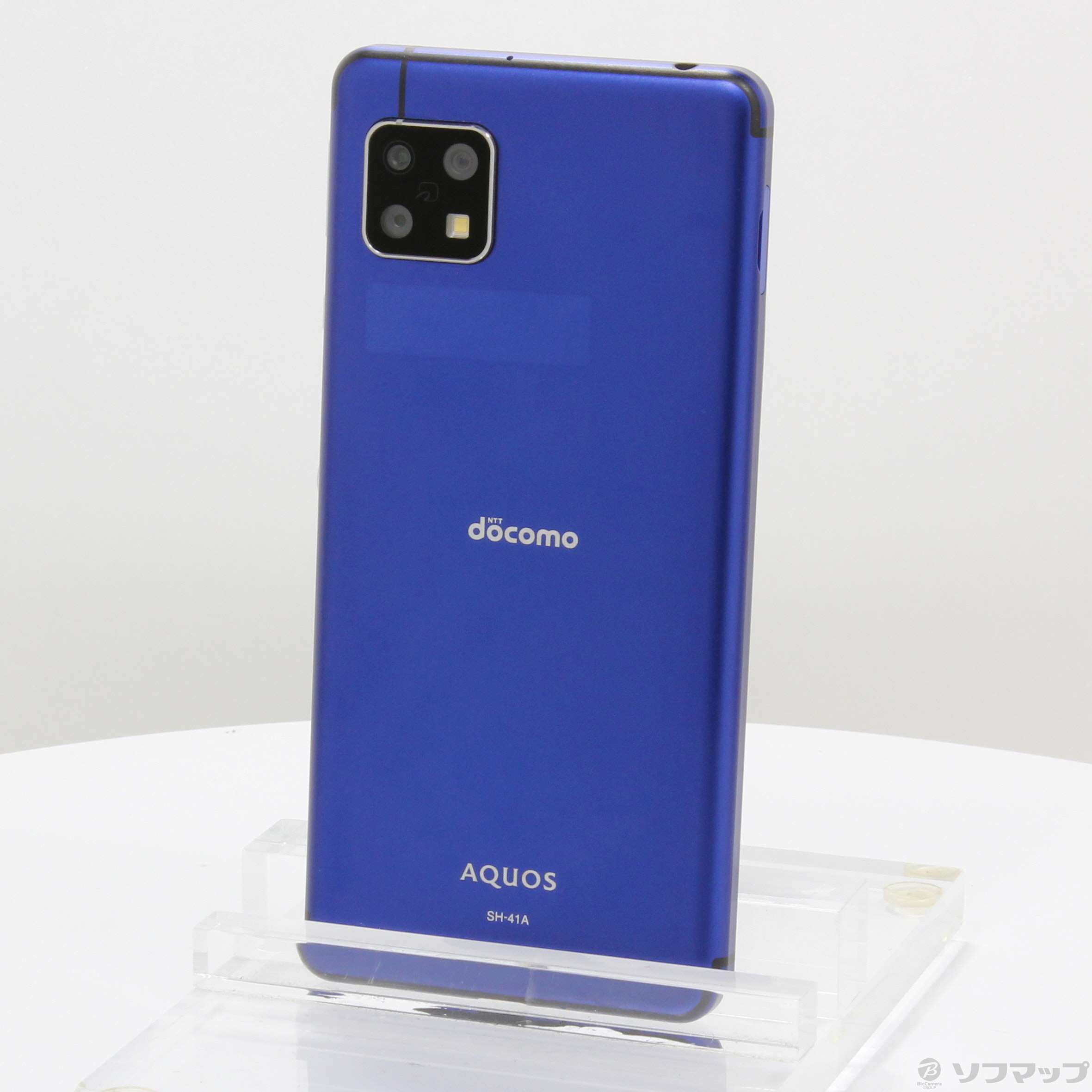 【中古】AQUOS sense4 64GB ブルー SH-41A docomoロック解除SIMフリー [2133056892324] -  リコレ！|ビックカメラグループ ソフマップの中古通販サイト